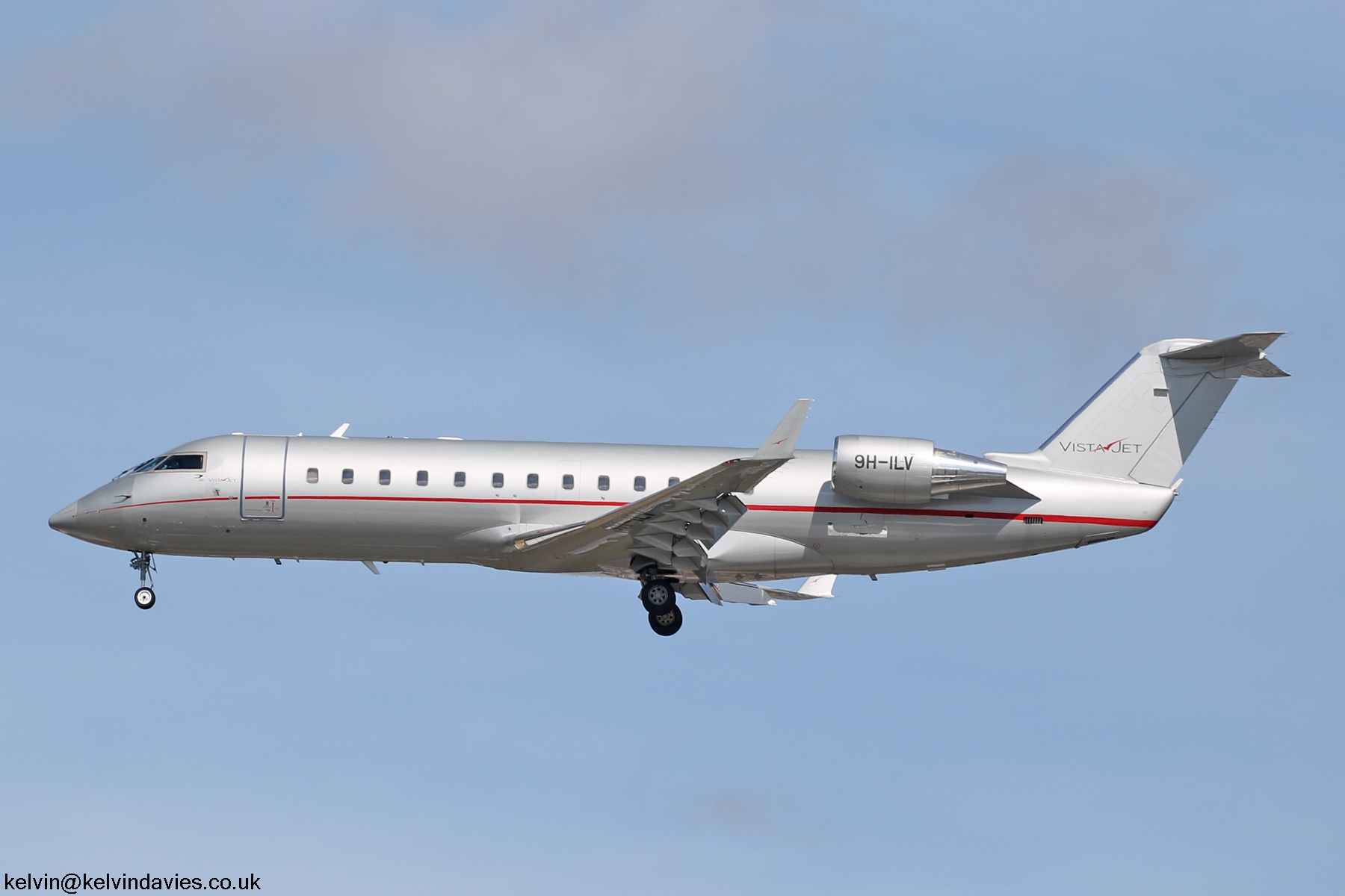 Vista Jet Malta Challenger 850 9H-ILV