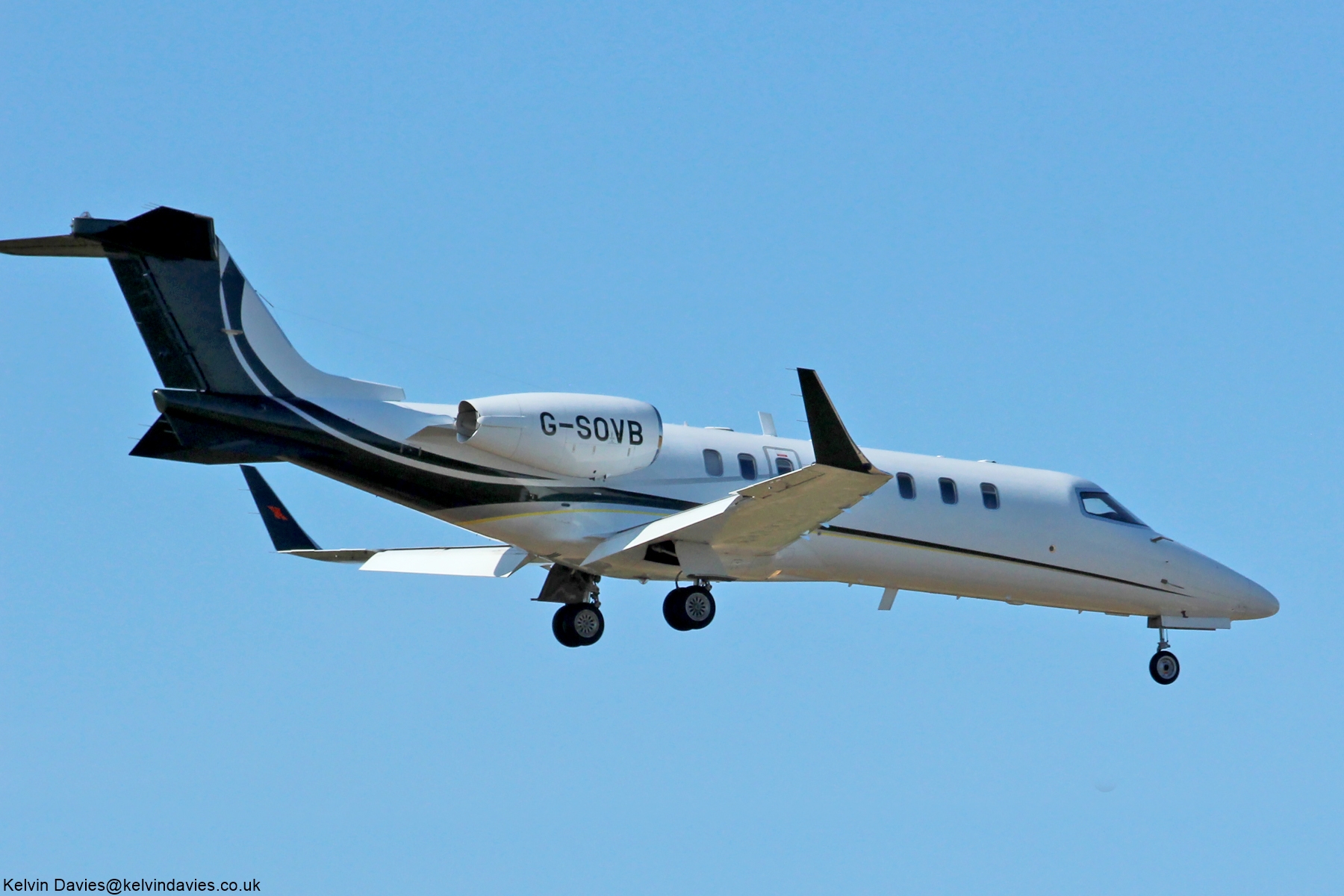 247 Aviation Learjet 45 G-SOVB