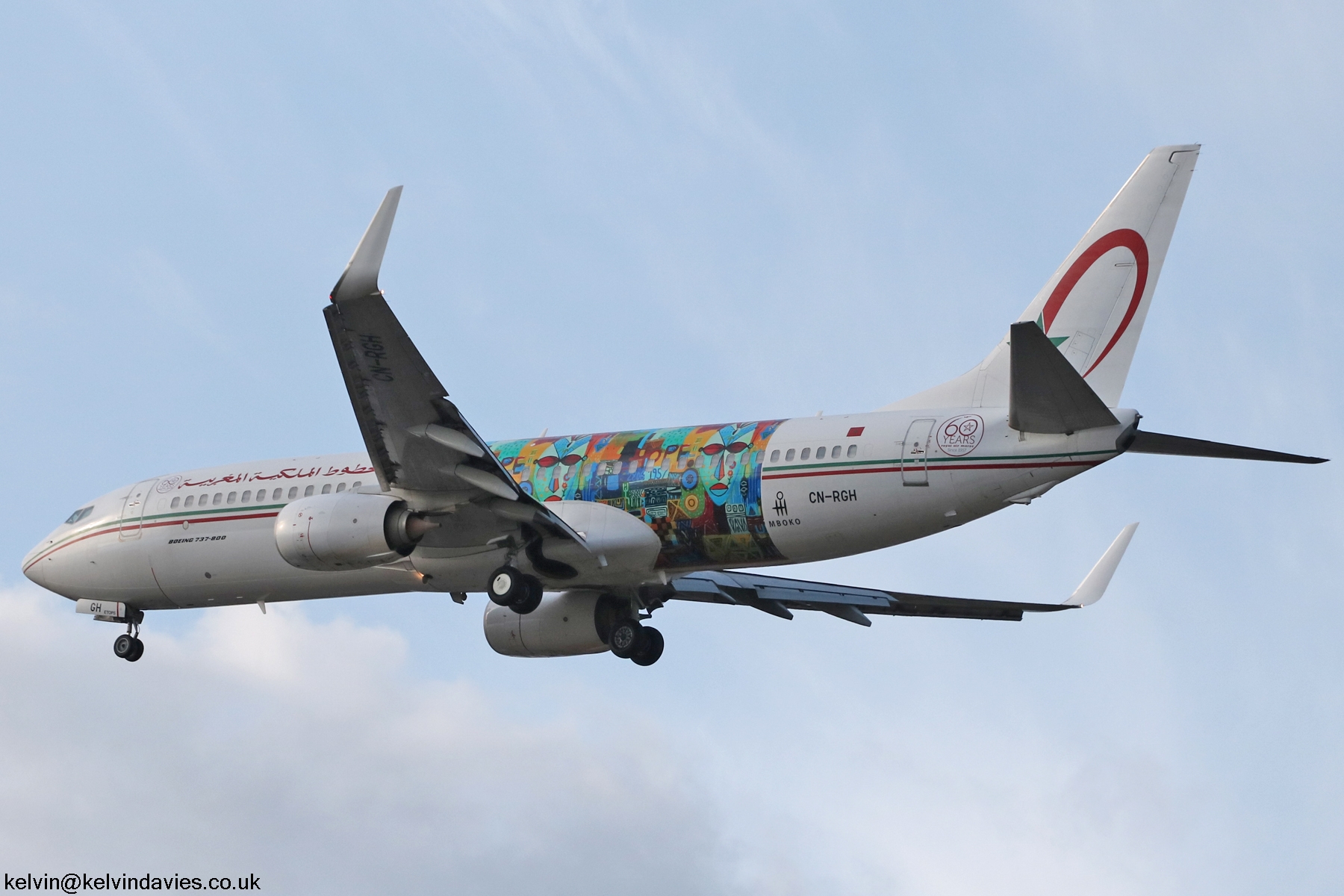 Royal Air Maroc 737 CN-RGH