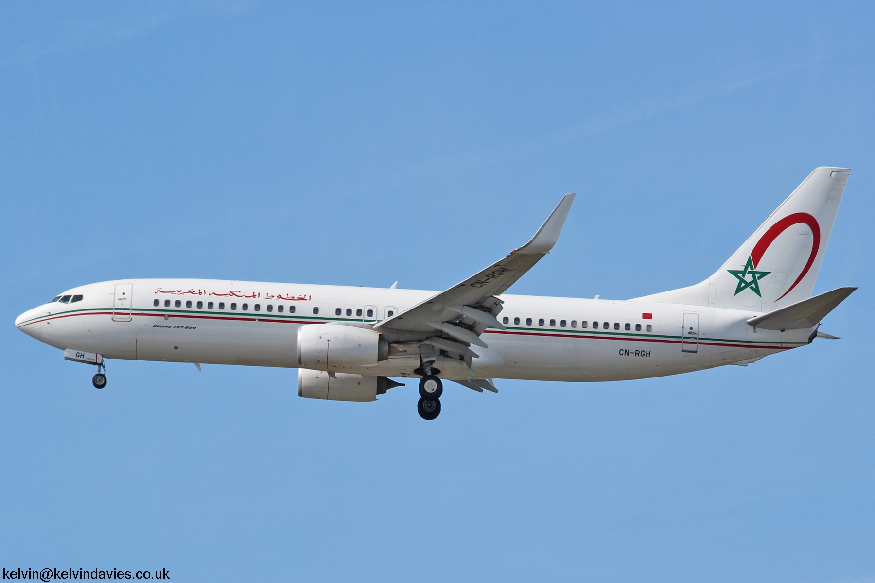 Royal Air Maroc 737 CN-RGH