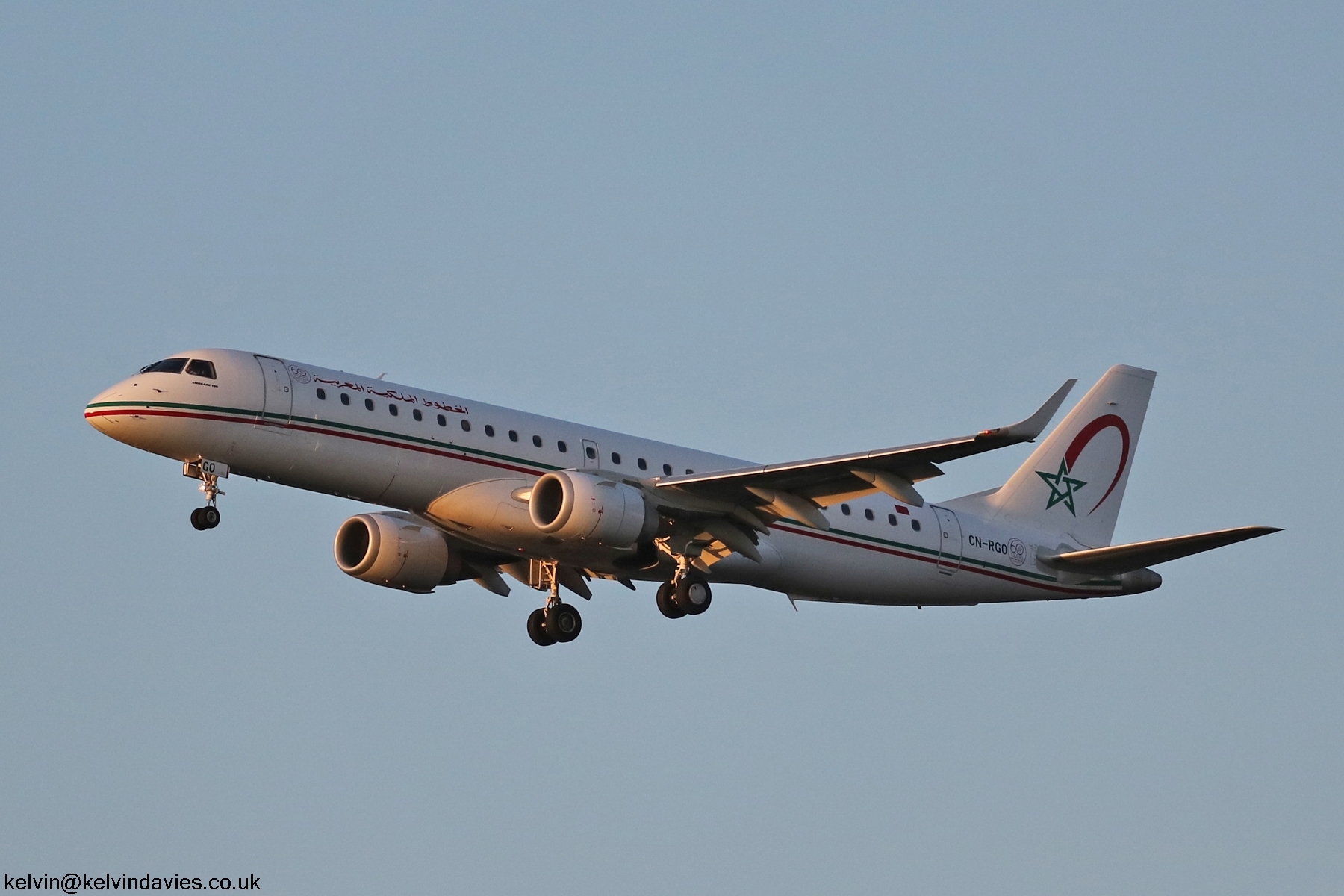 Royal Air Maroc EMB-190 CN-RGO