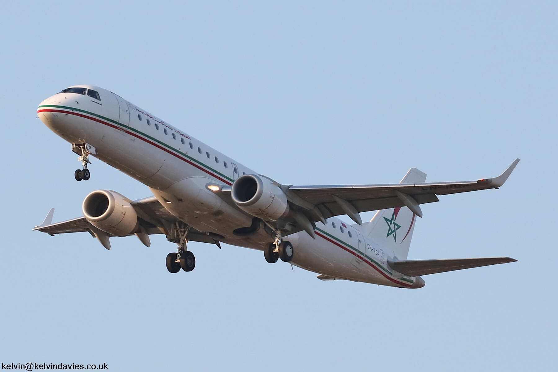 Royal Air Maroc Emb-190 CN-RGP