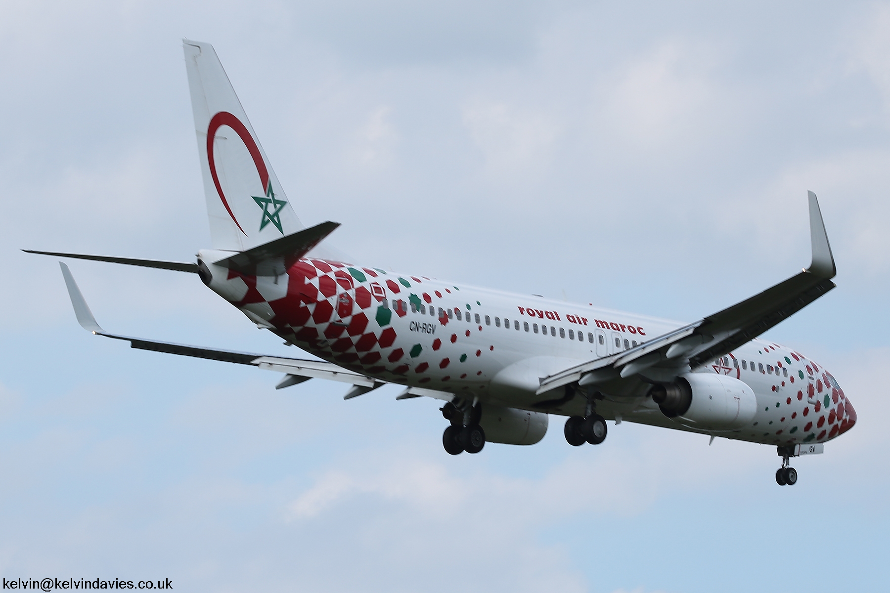 Royal Air Maroc 737NG CN-RGV