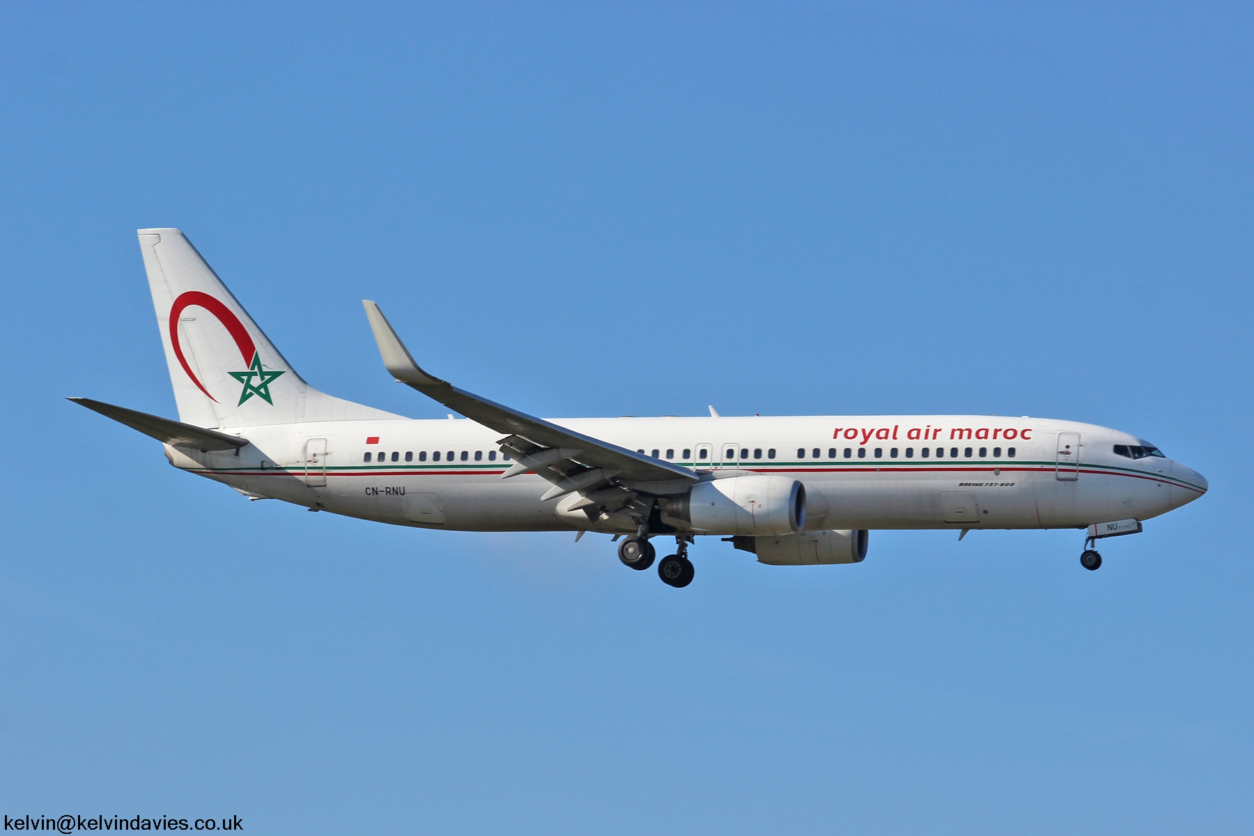 Royal Air Maroc 737NG CN-RNU