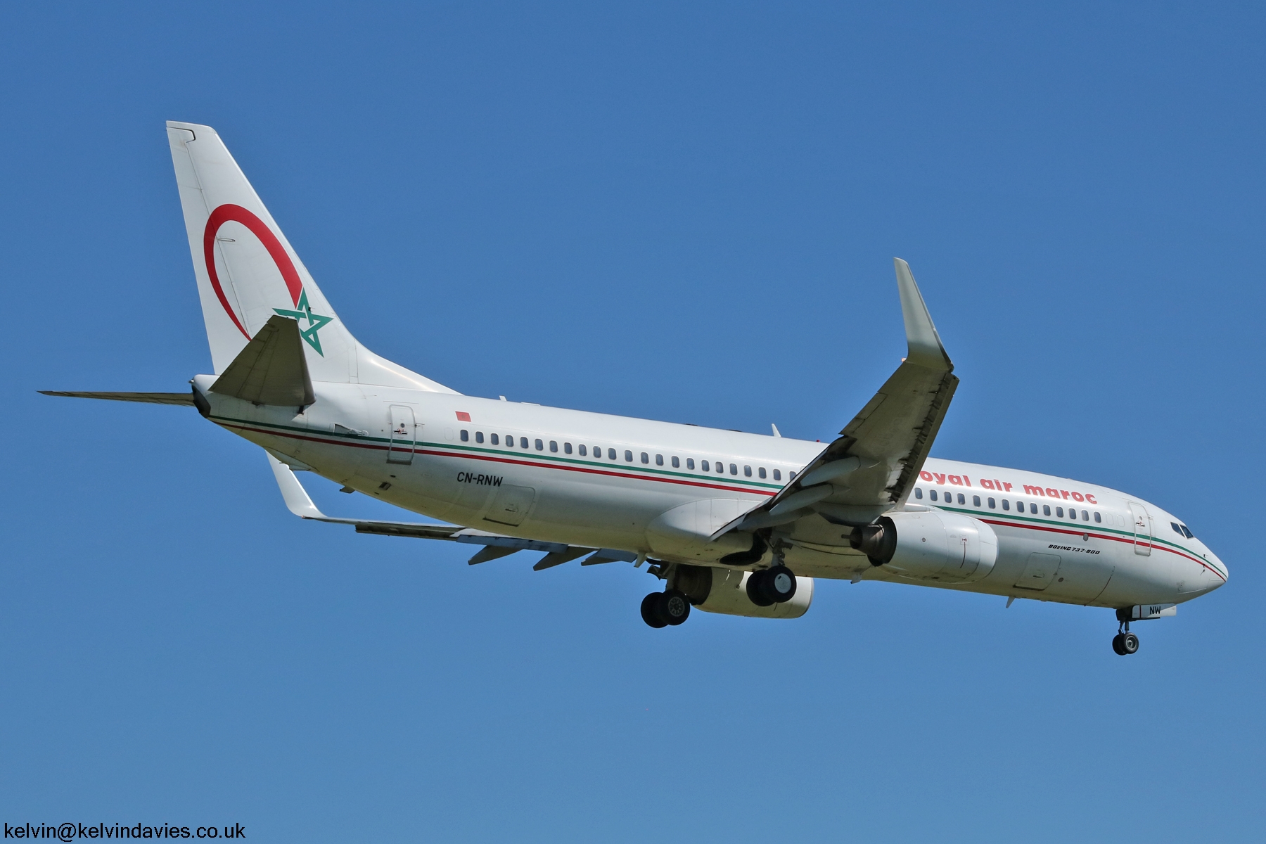 Royal Air Maroc 737 CN-RNW