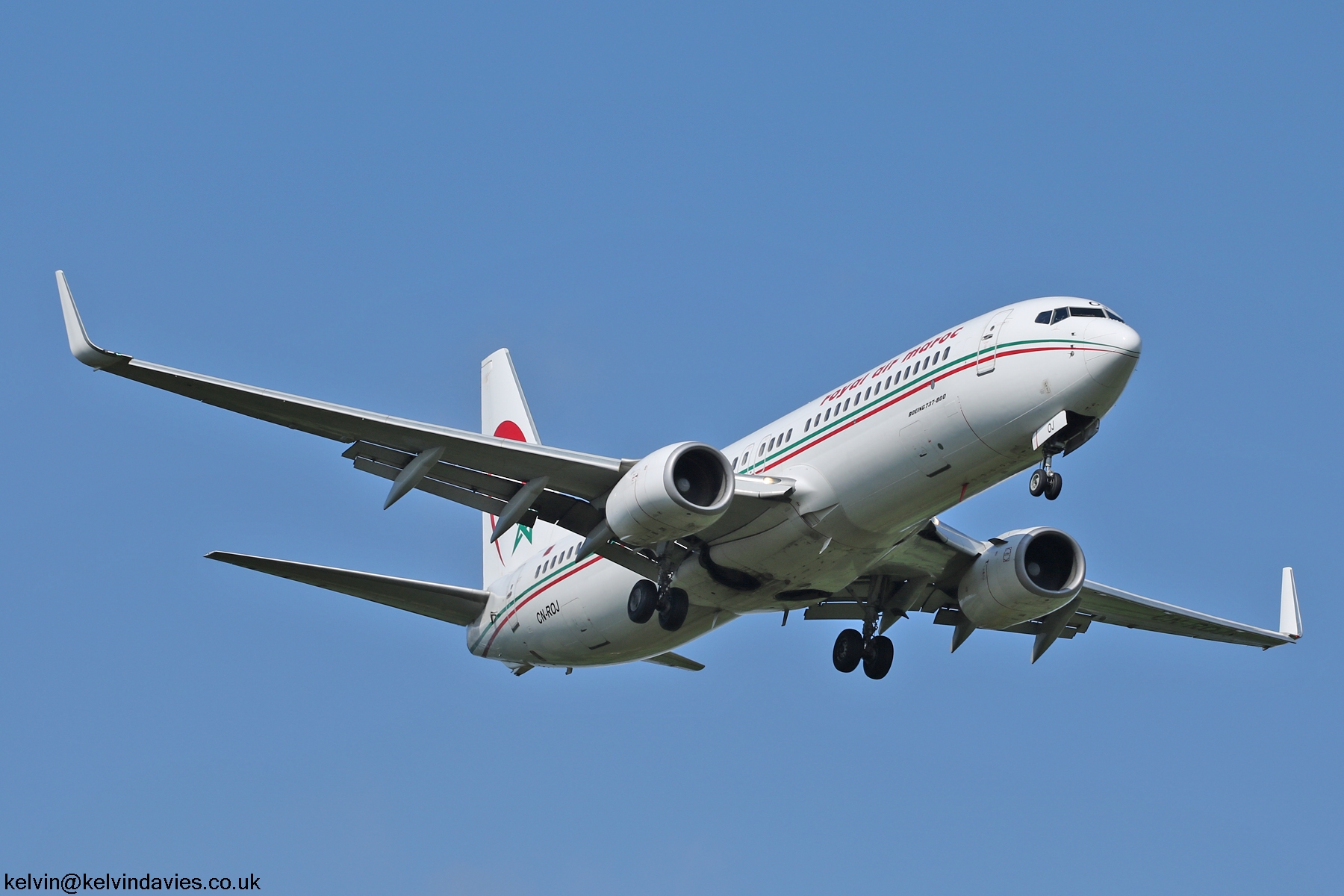 Royal Air Maroc 737NG CN-ROJ