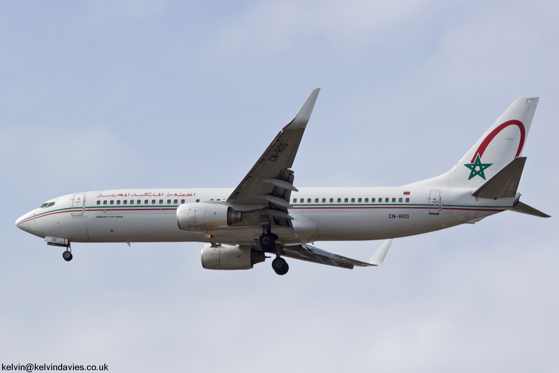 Royal Air Maroc 737 CN-ROS