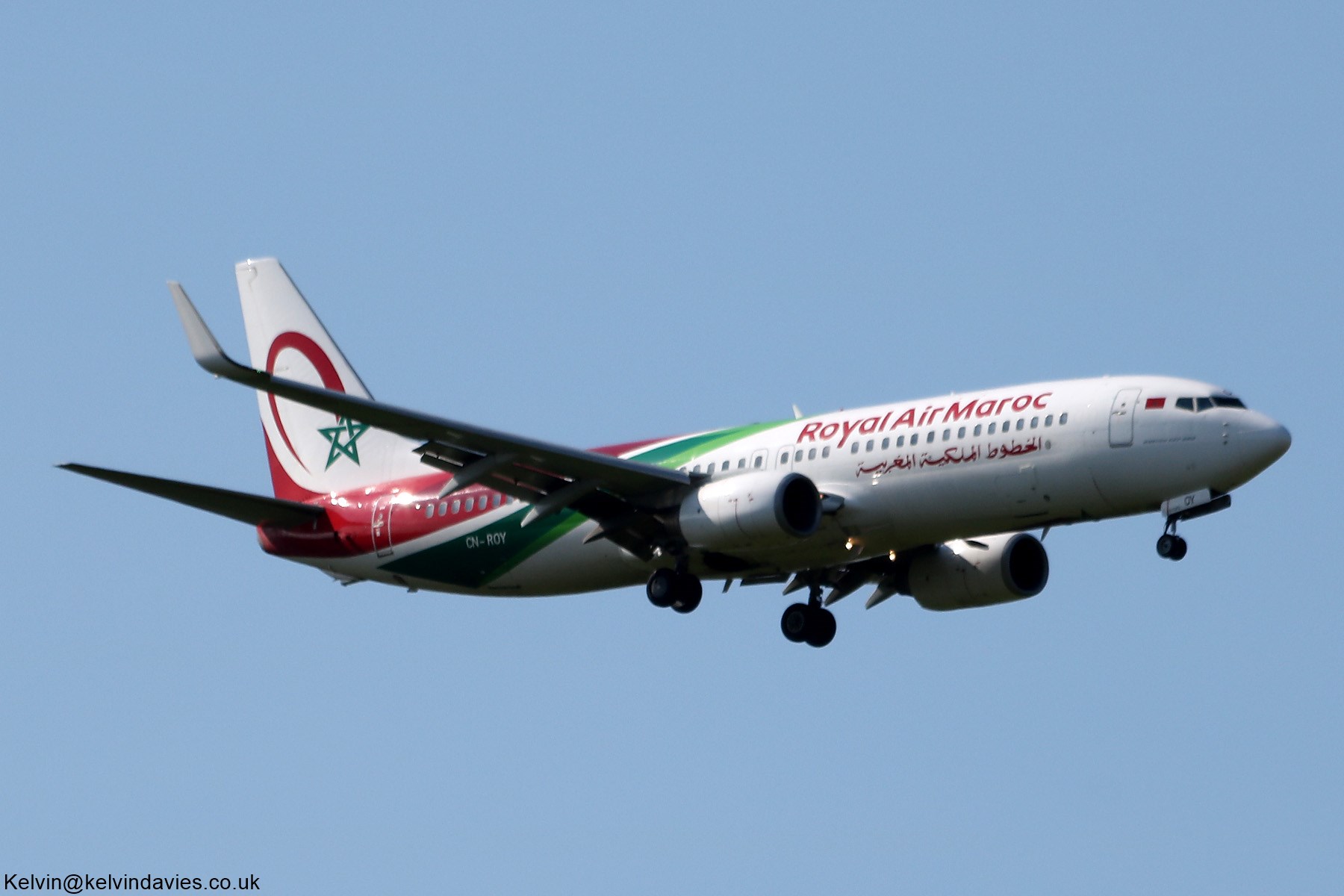 Royal Air Maroc Boeing 737 CN-ROY