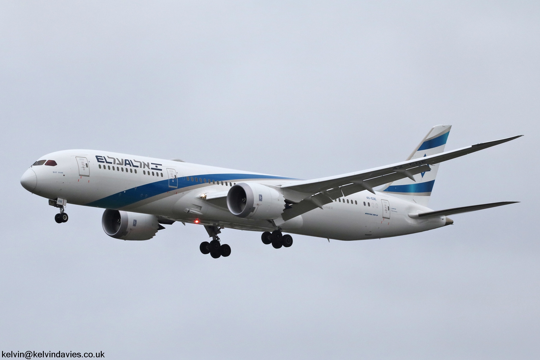 El Al 787 4X-EDE