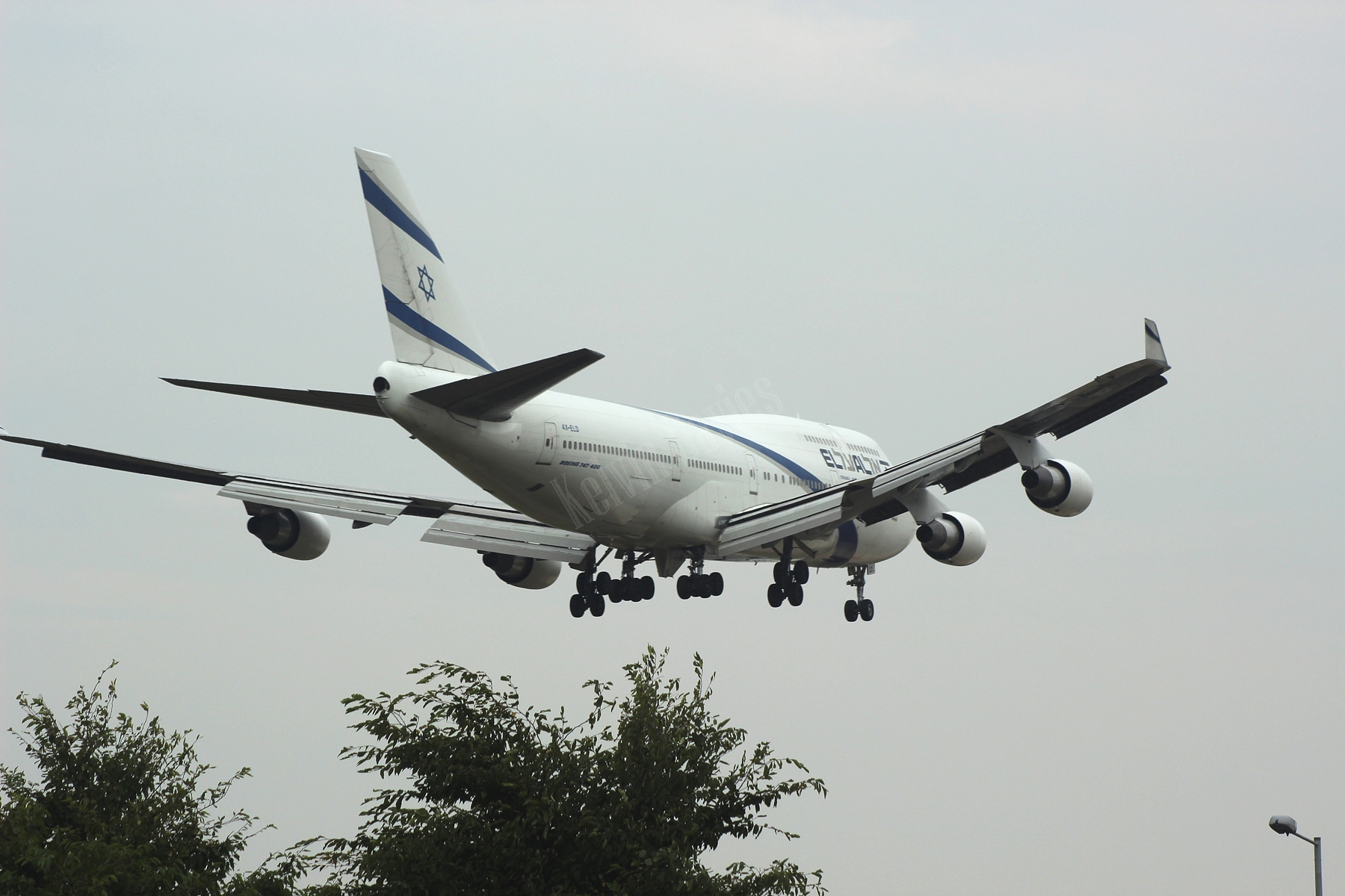 El Al 747 4X-ELD