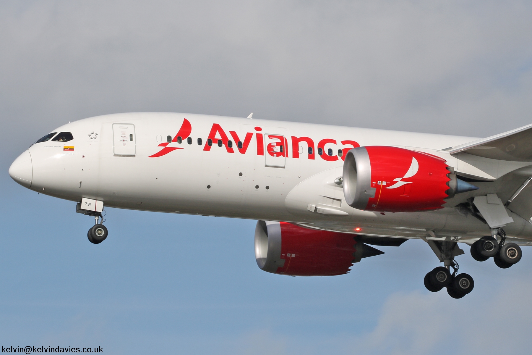 Avianca B787 N791AV