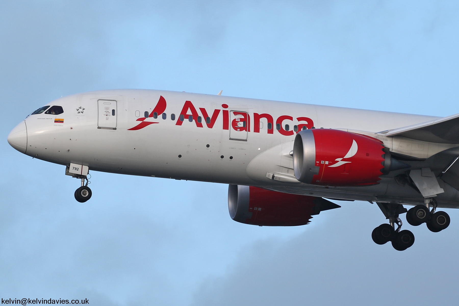 Avianca 787 N792AV