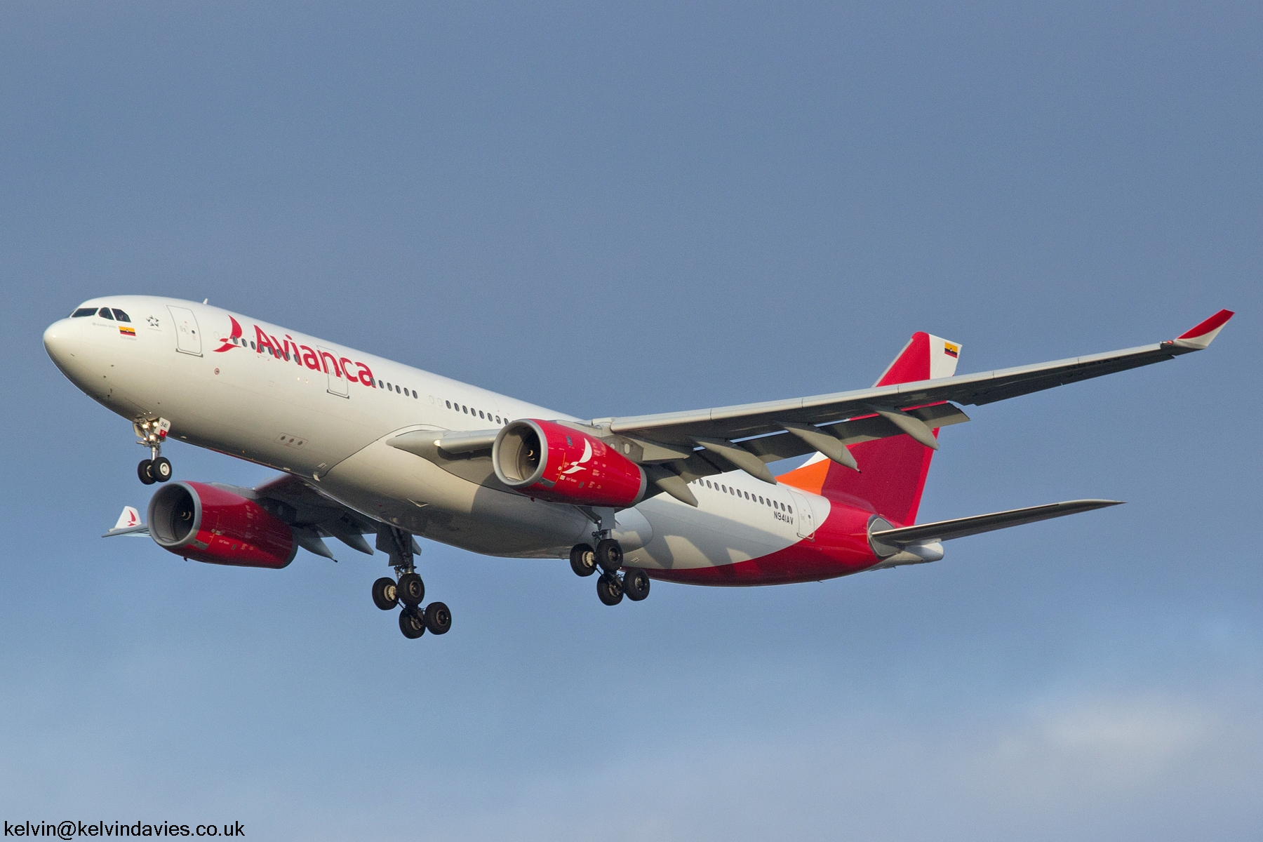 Avianca A330 N941AV