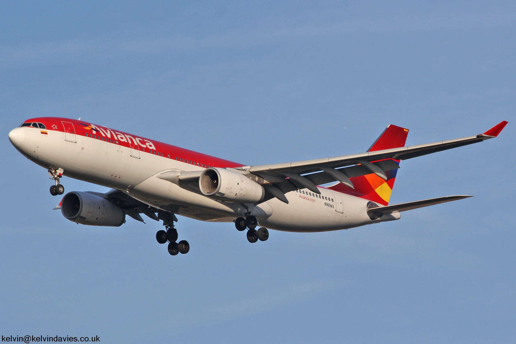 Avianca A330 N969AV