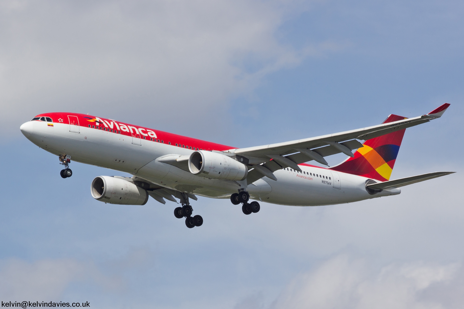 Avianca A330 N975AV