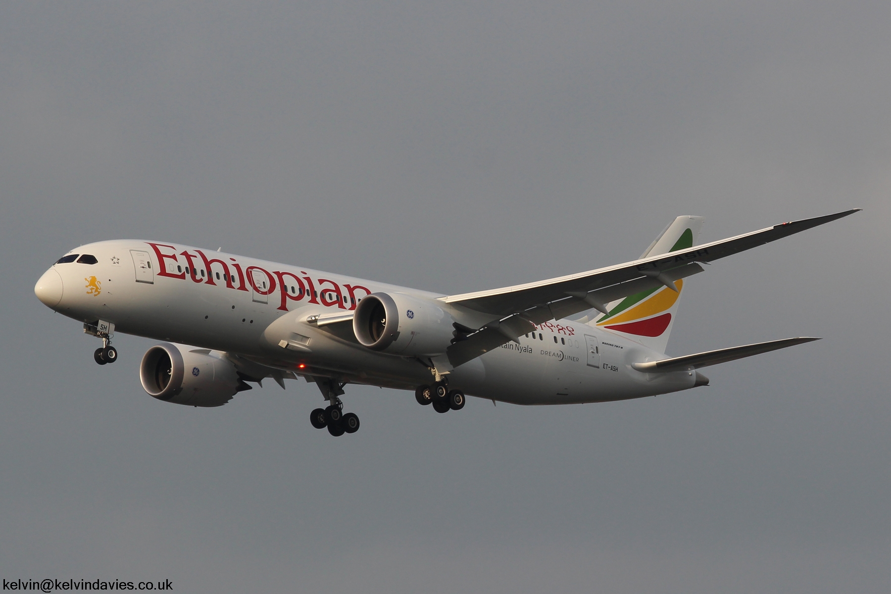 Ethiopian Airlines 787 ET-ASH