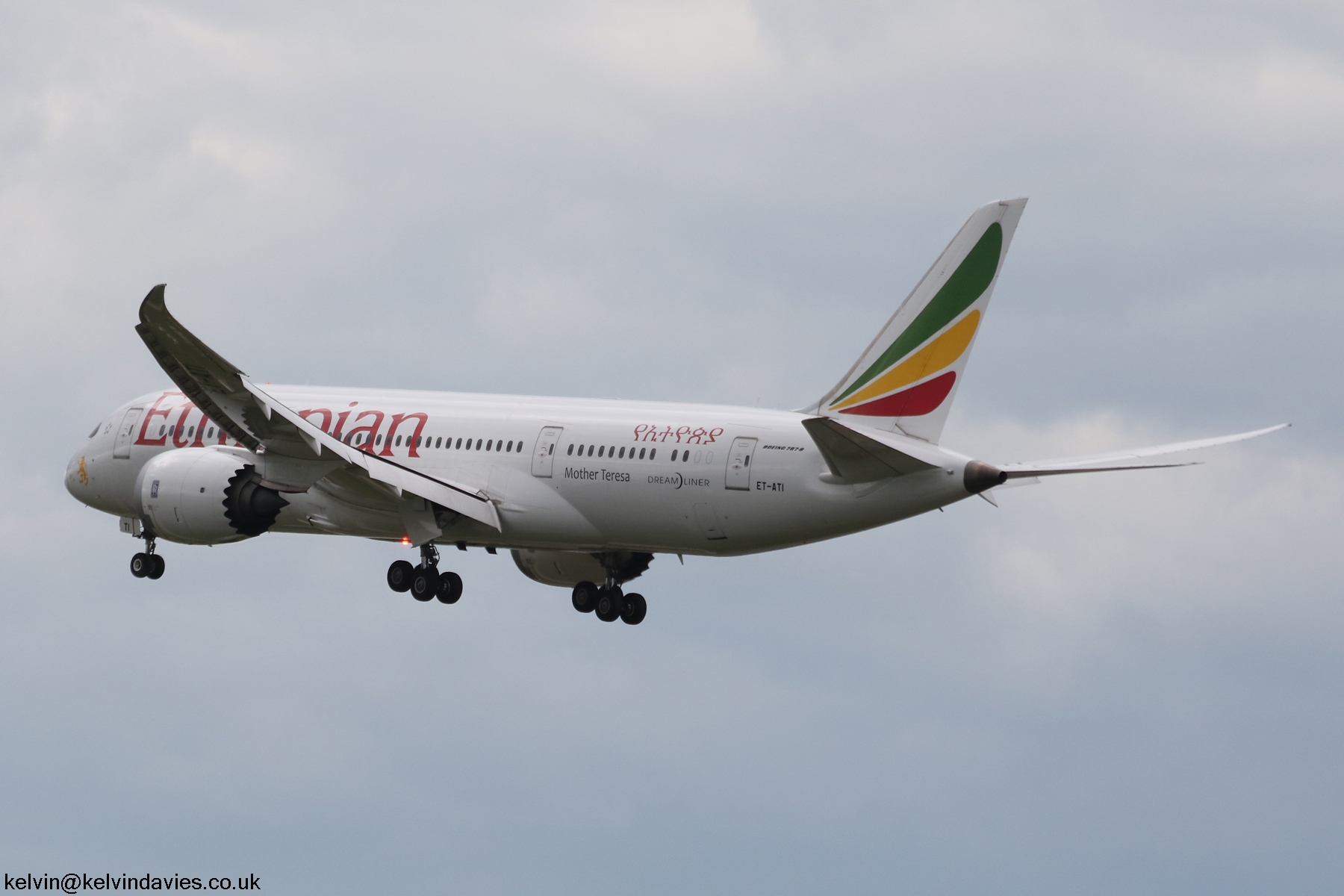 Ethiopian Airlines 787 ET-ATI