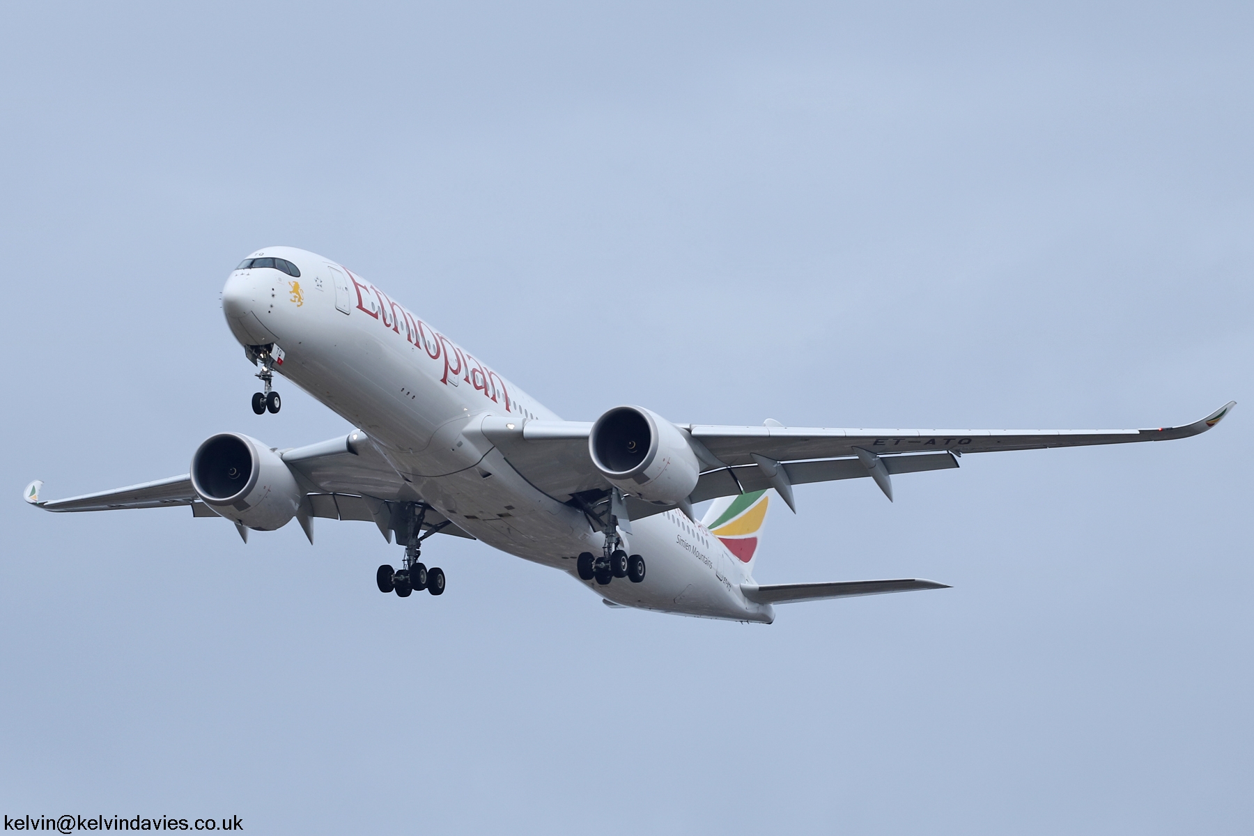 Ethiopian Airlines A350 ET-ATQ