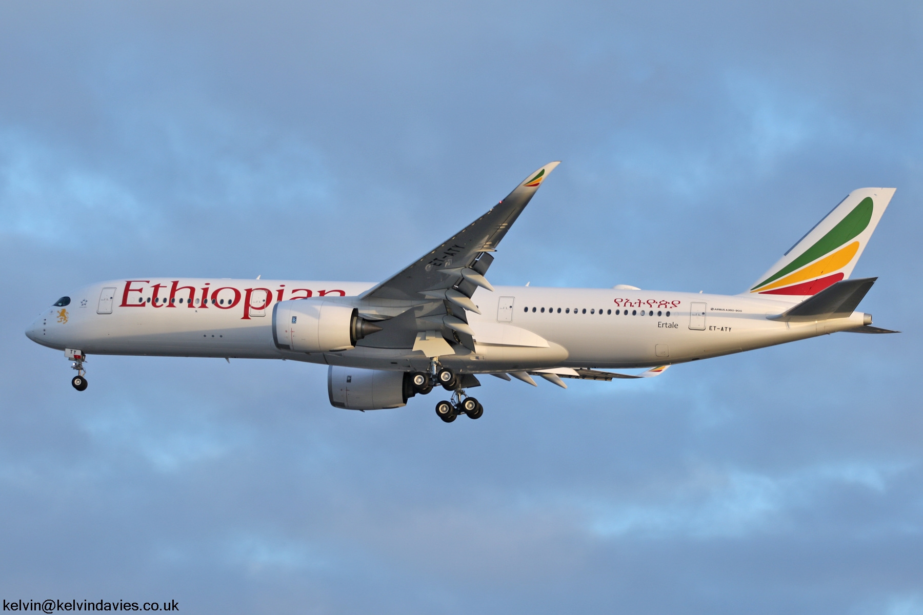 Ethiopian Airlines A350 ET-ATY