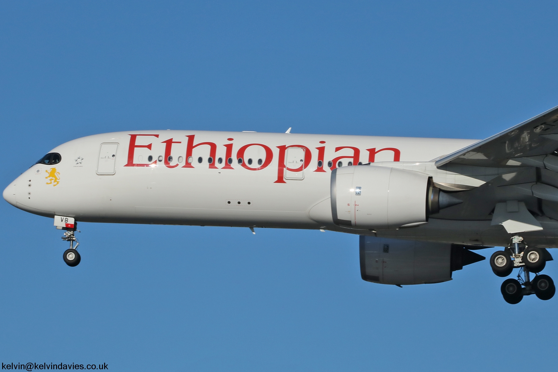 Ethiopian Airlines A350 ET-AVB