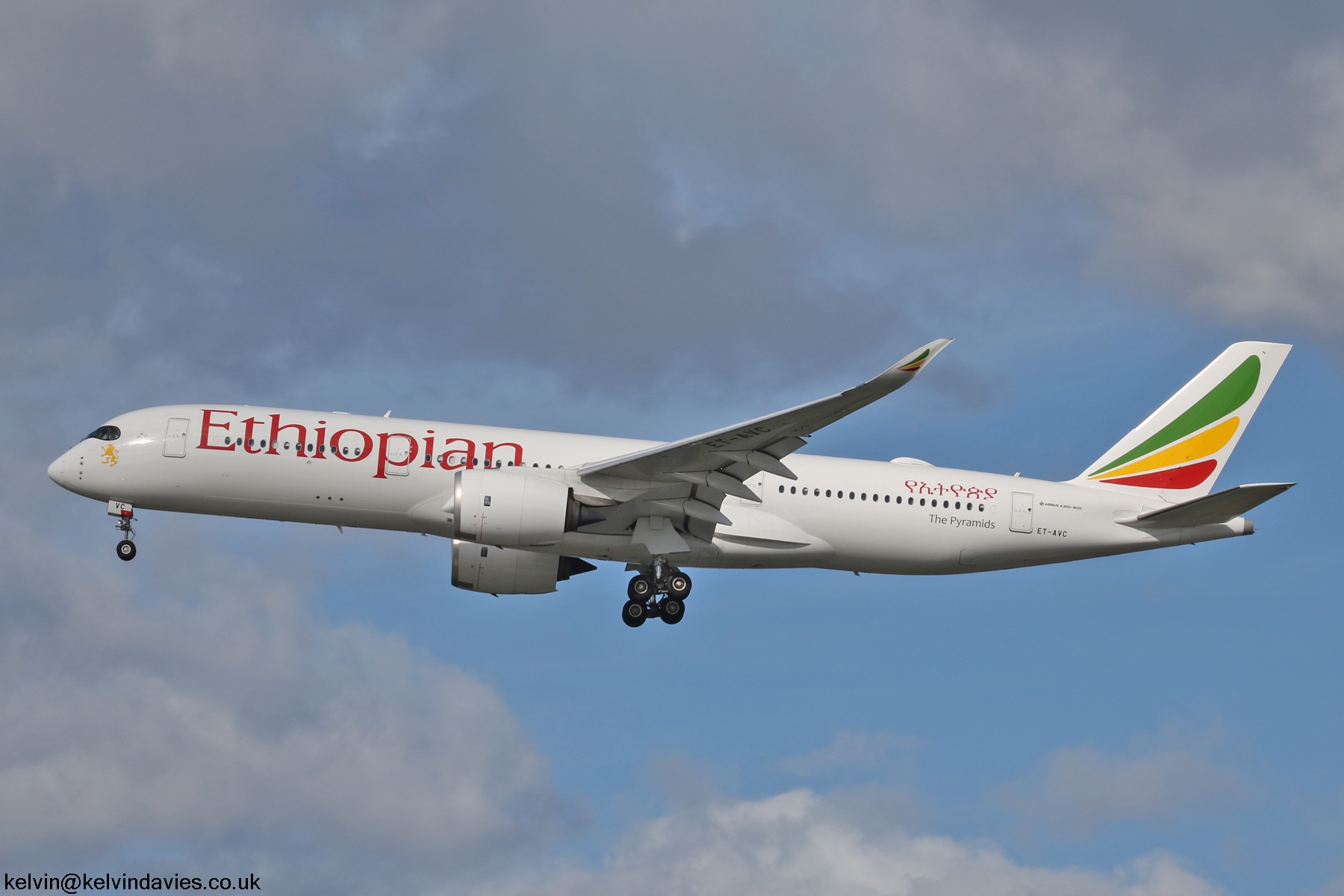 Ethiopian Airlines A350 ET-AVC