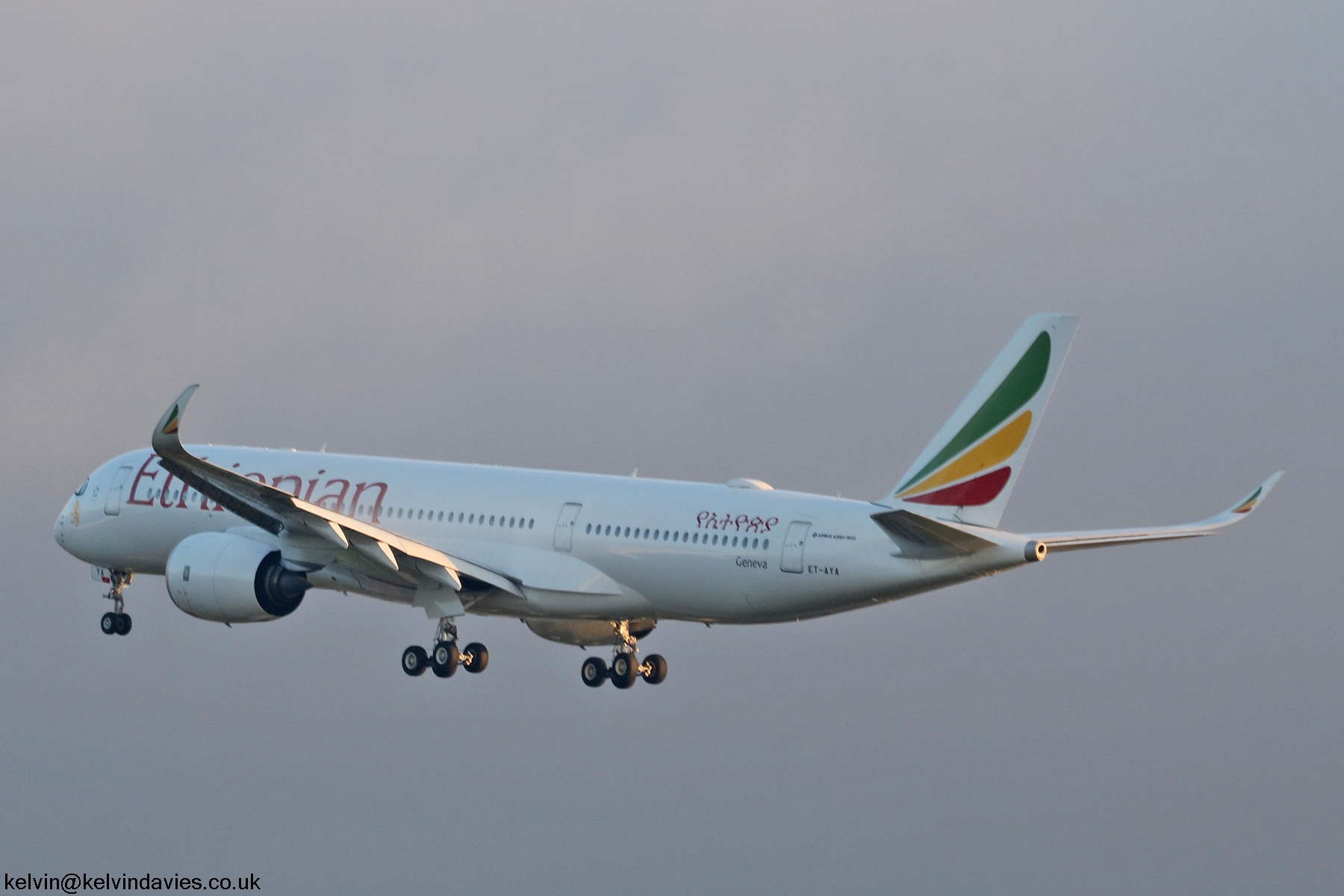 Ethiopian Airlines A350 ET-AYA