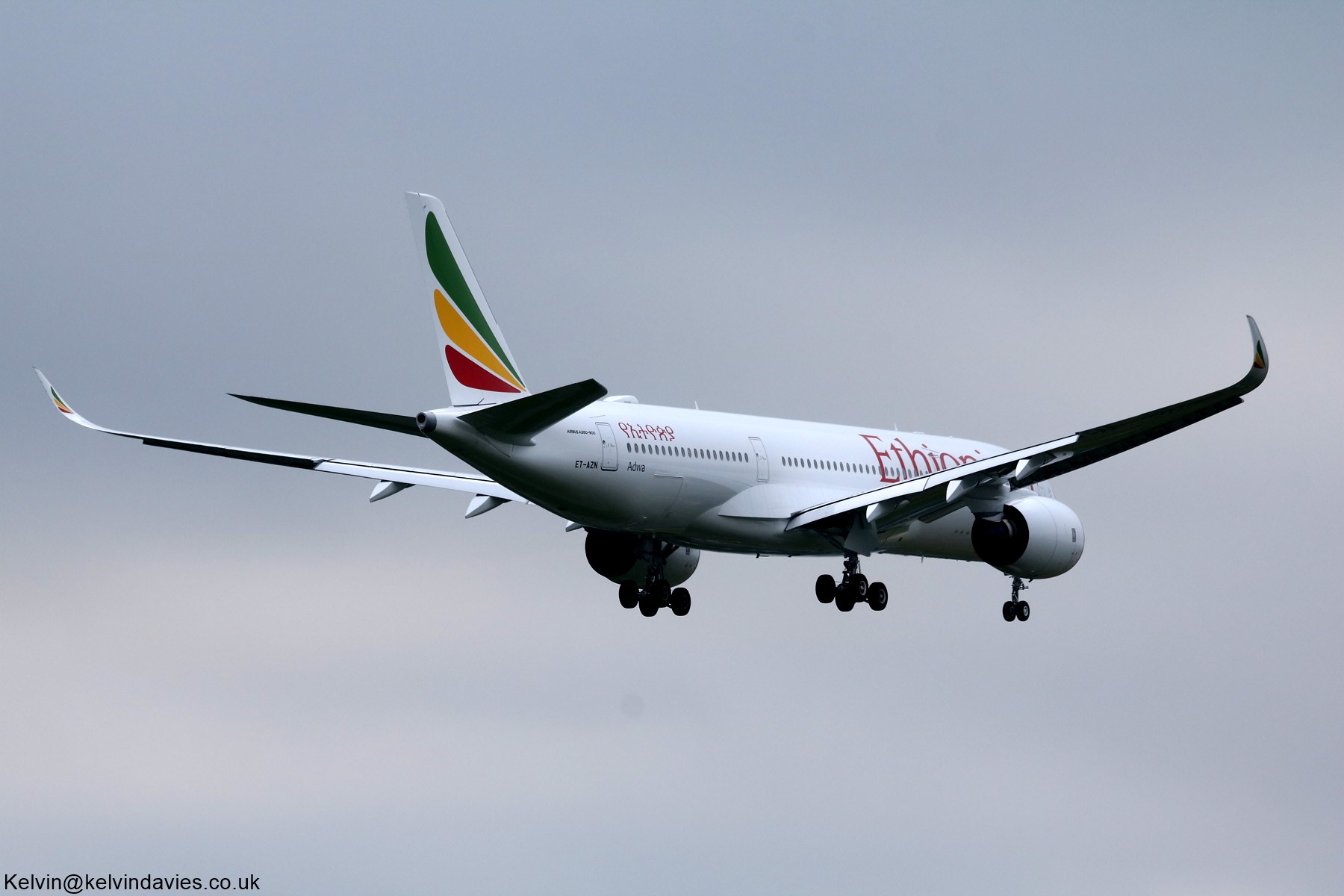 Ethiopian Airlines A350 ET-AZN