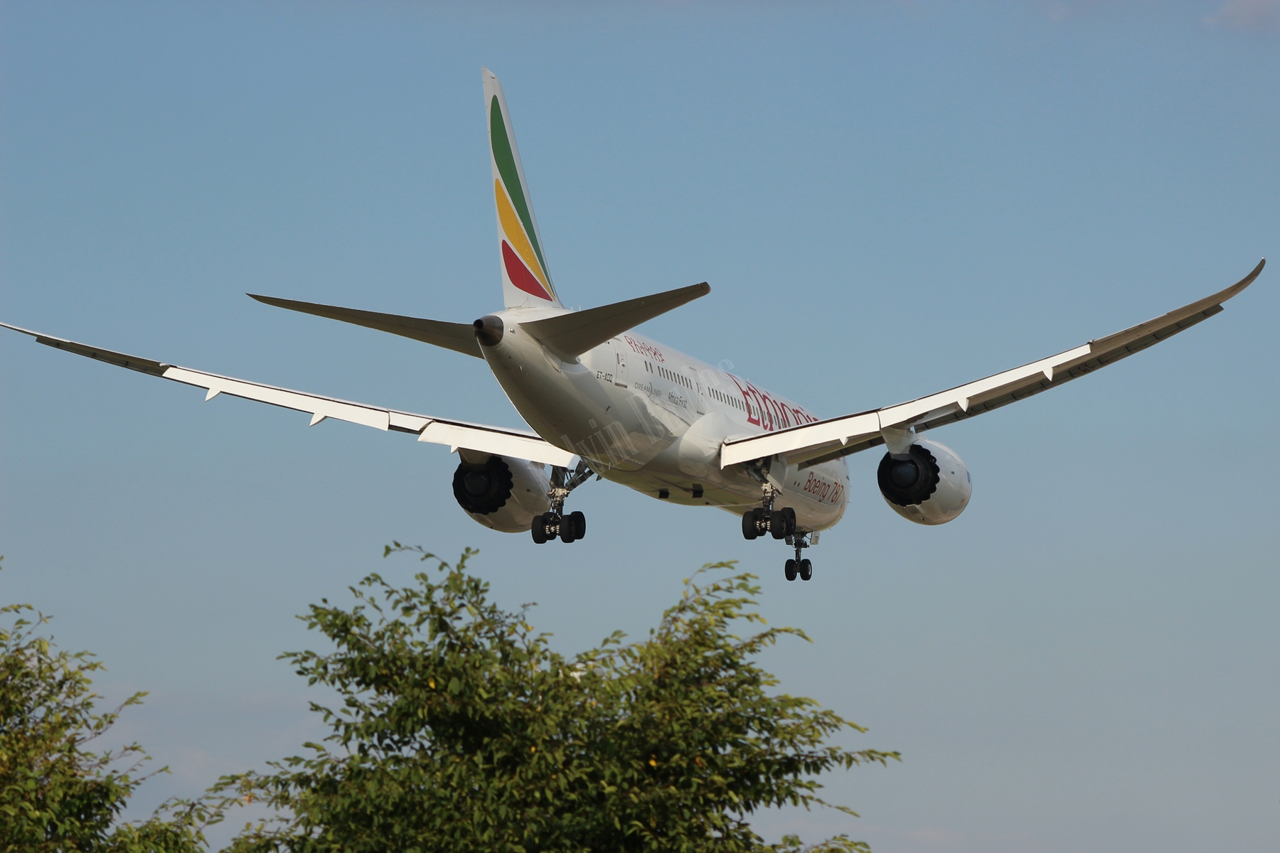 Ethiopian Airlines 787 ET-AOQ