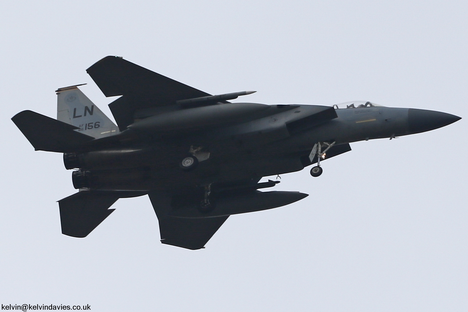 US Air Force F15C 86-0156