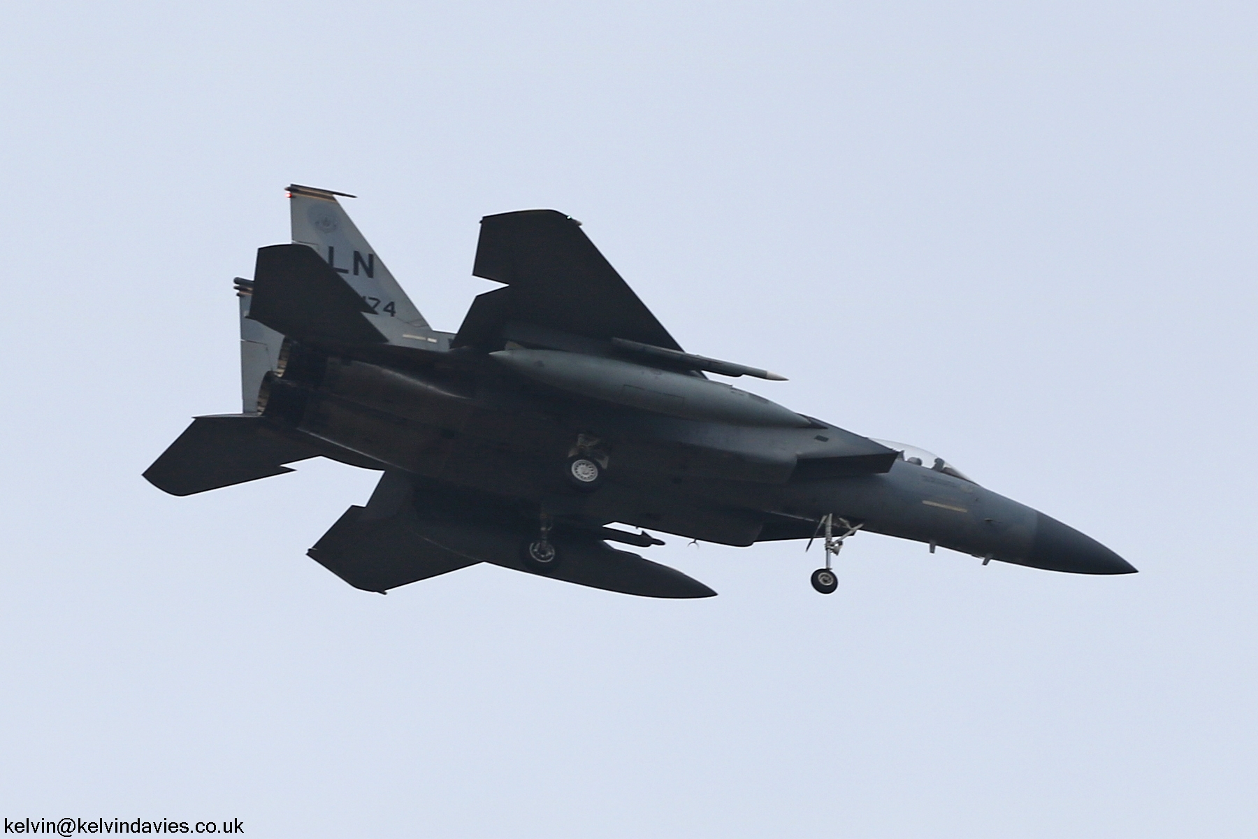 US Air Force F15C 86-0174