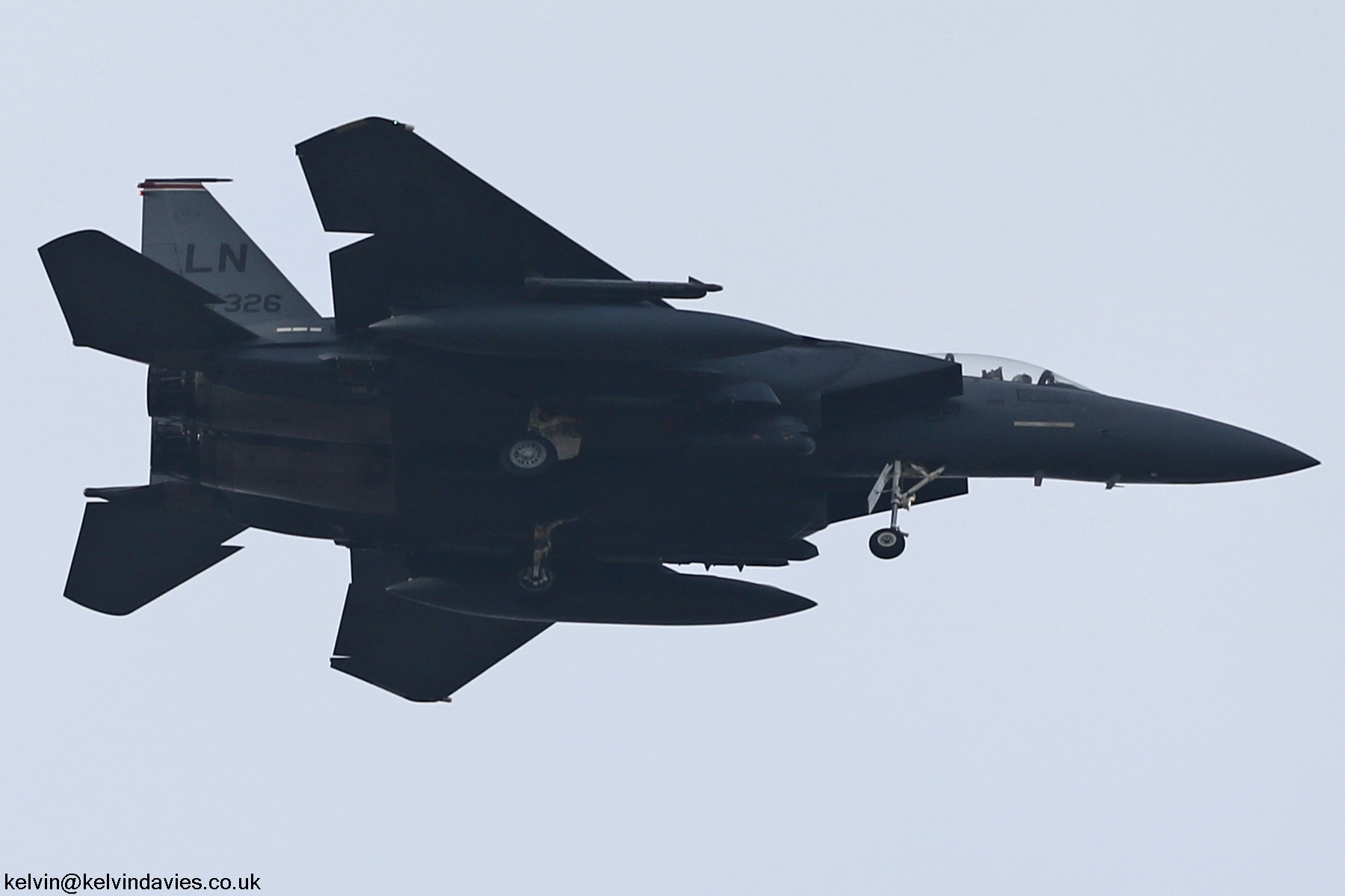 US Air Force F15E 91-0326