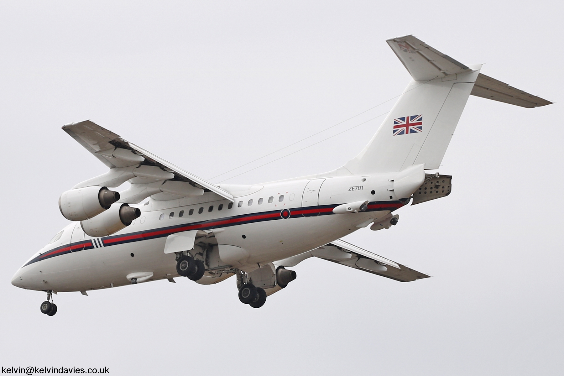 Royal Air Force BAe 146 ZE701