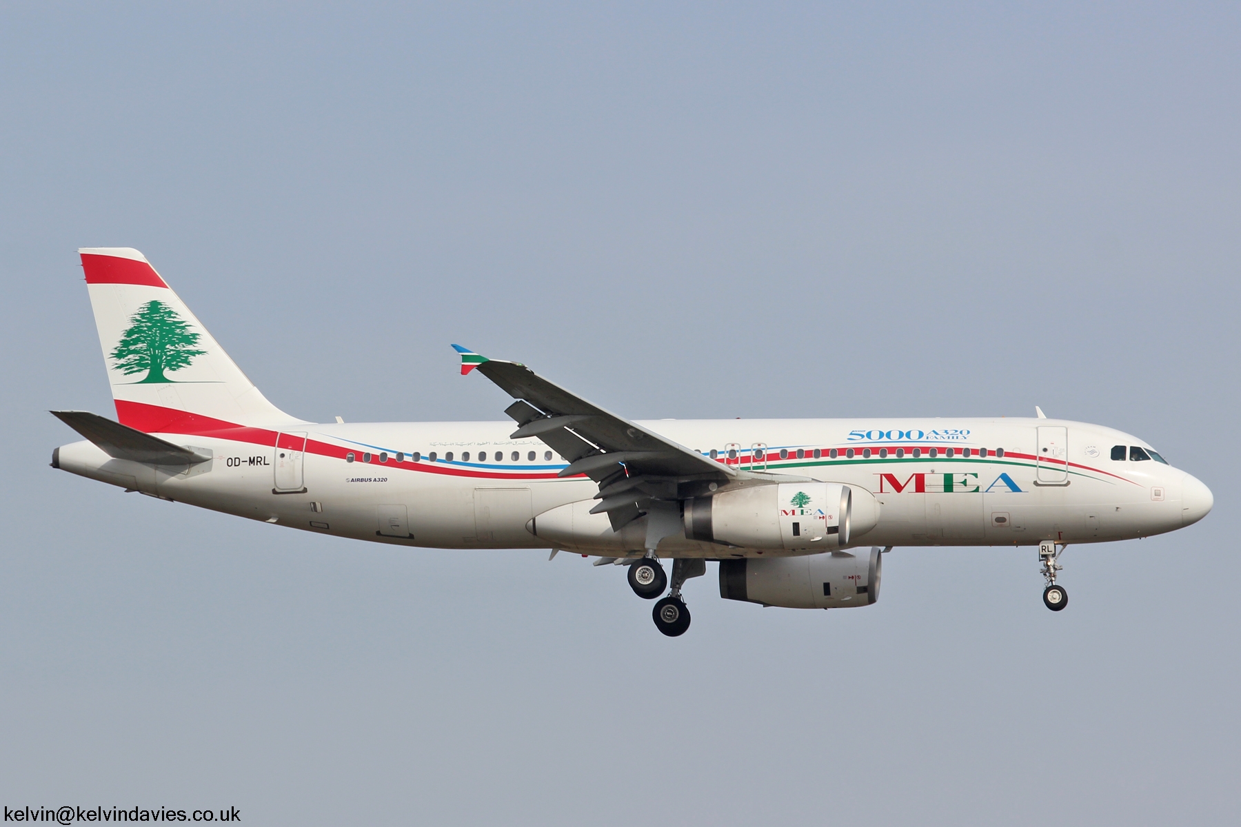 Middle East Airlines A320 OD-MRL