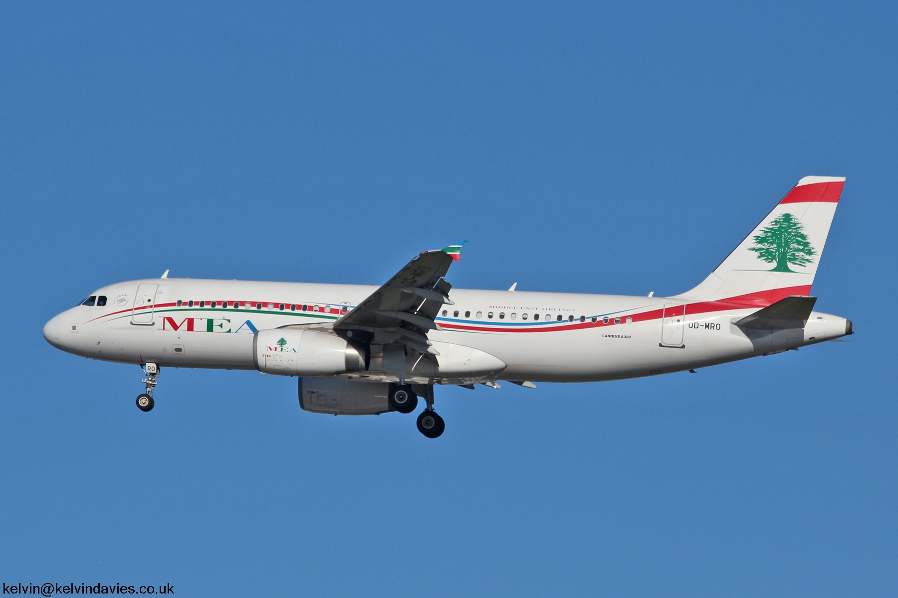 Middle East Airlines A320 OD-MRO