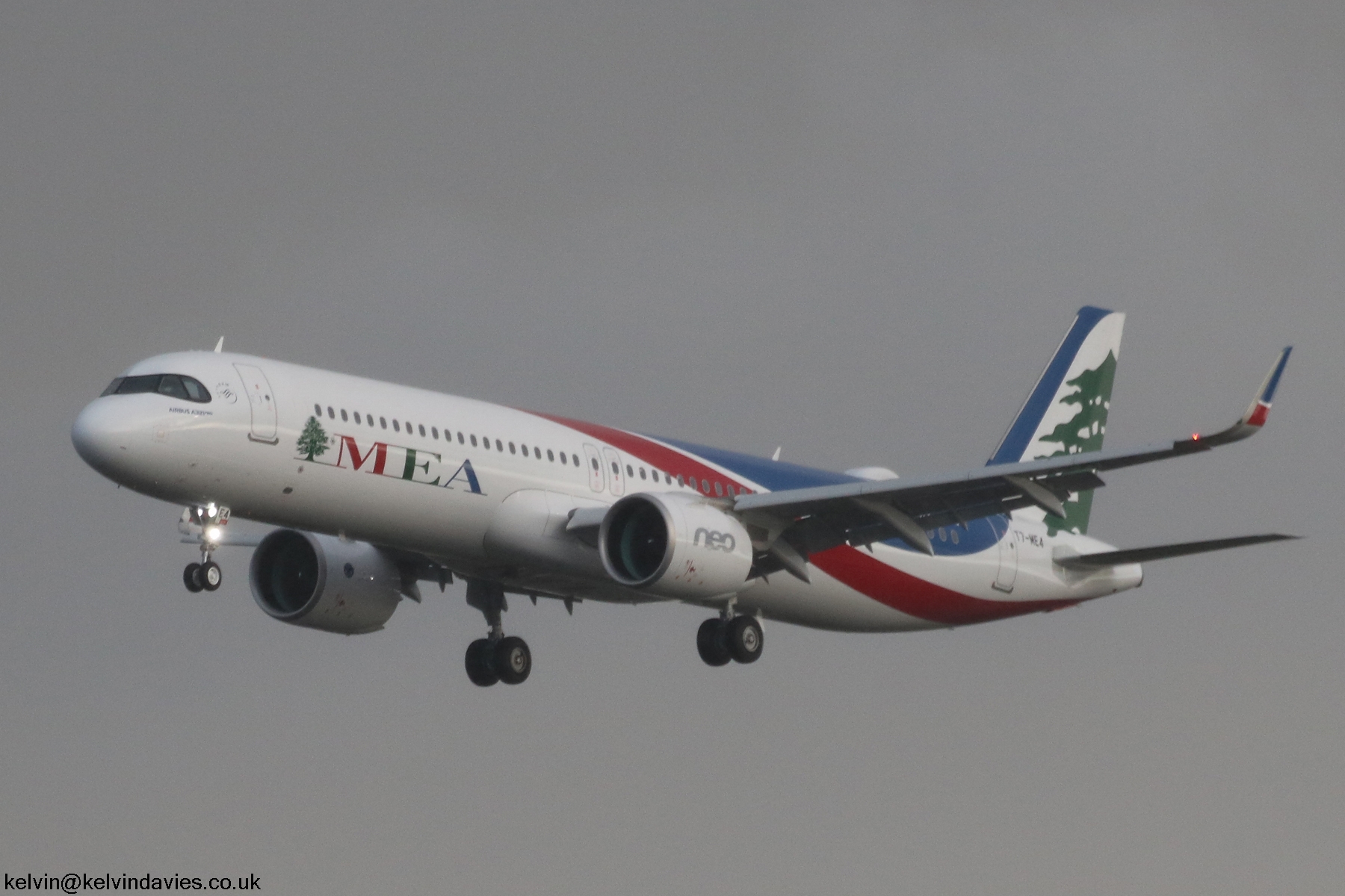 Middle East Airlines A321 NXSL T7-ME4