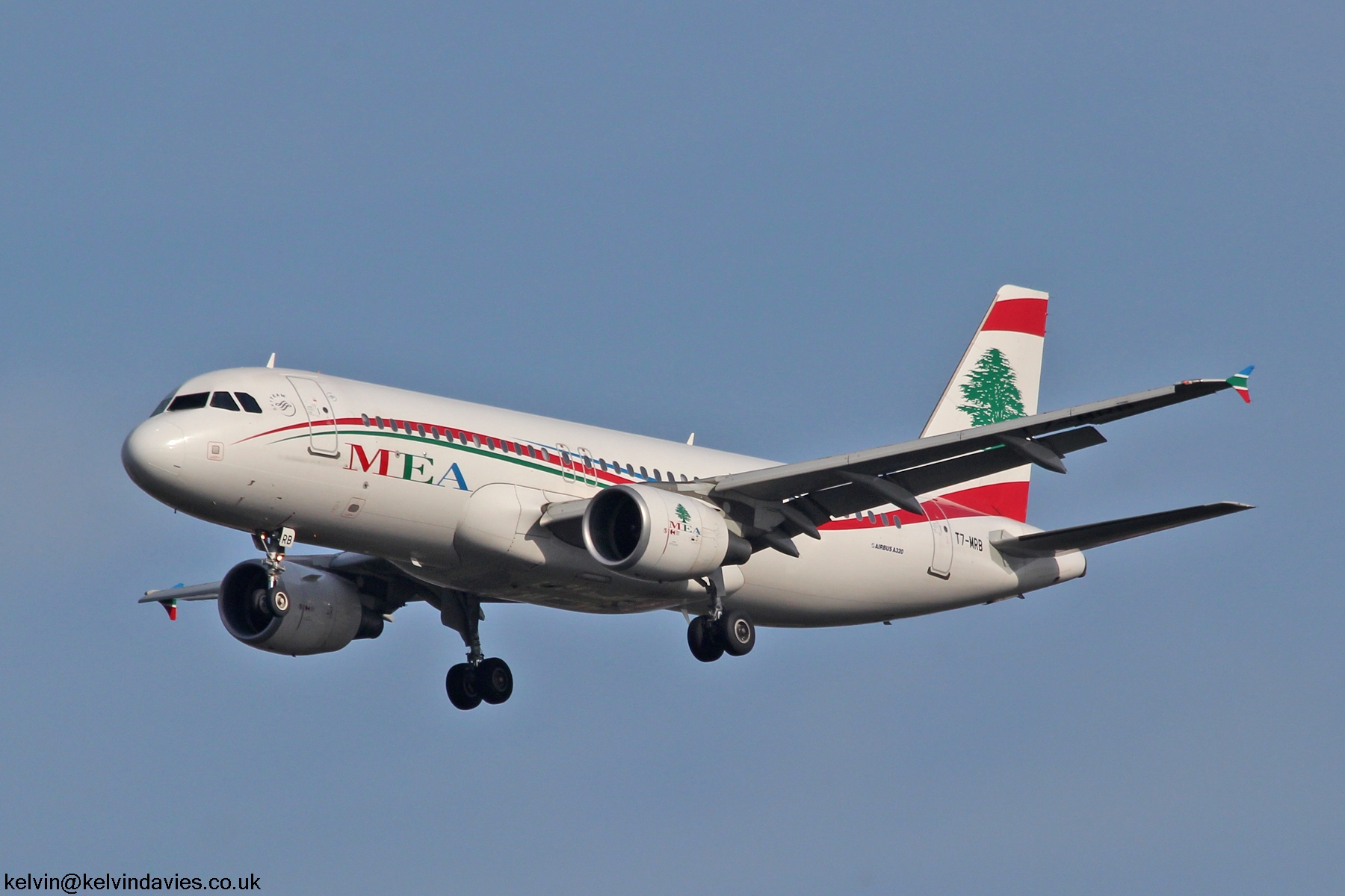 Middle East Airlines A320 T7-MRB