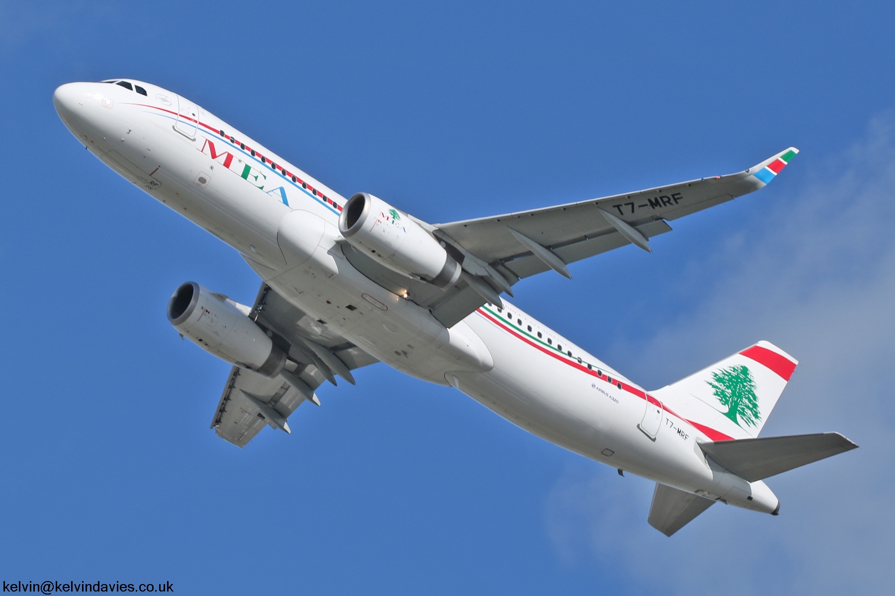 Middle East Airlines A320 T7-MRF