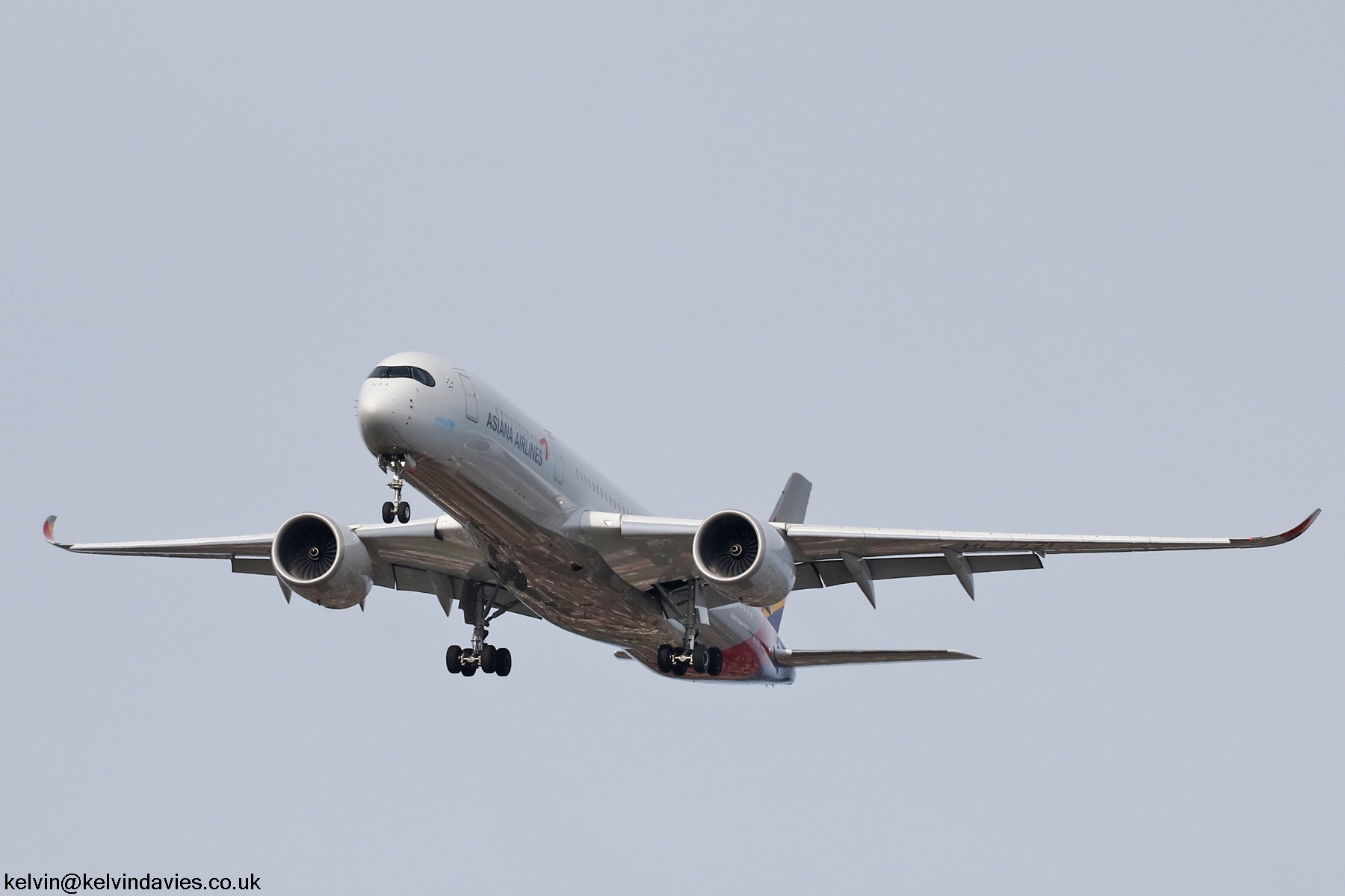 Asiana Airlines A350 HL7771