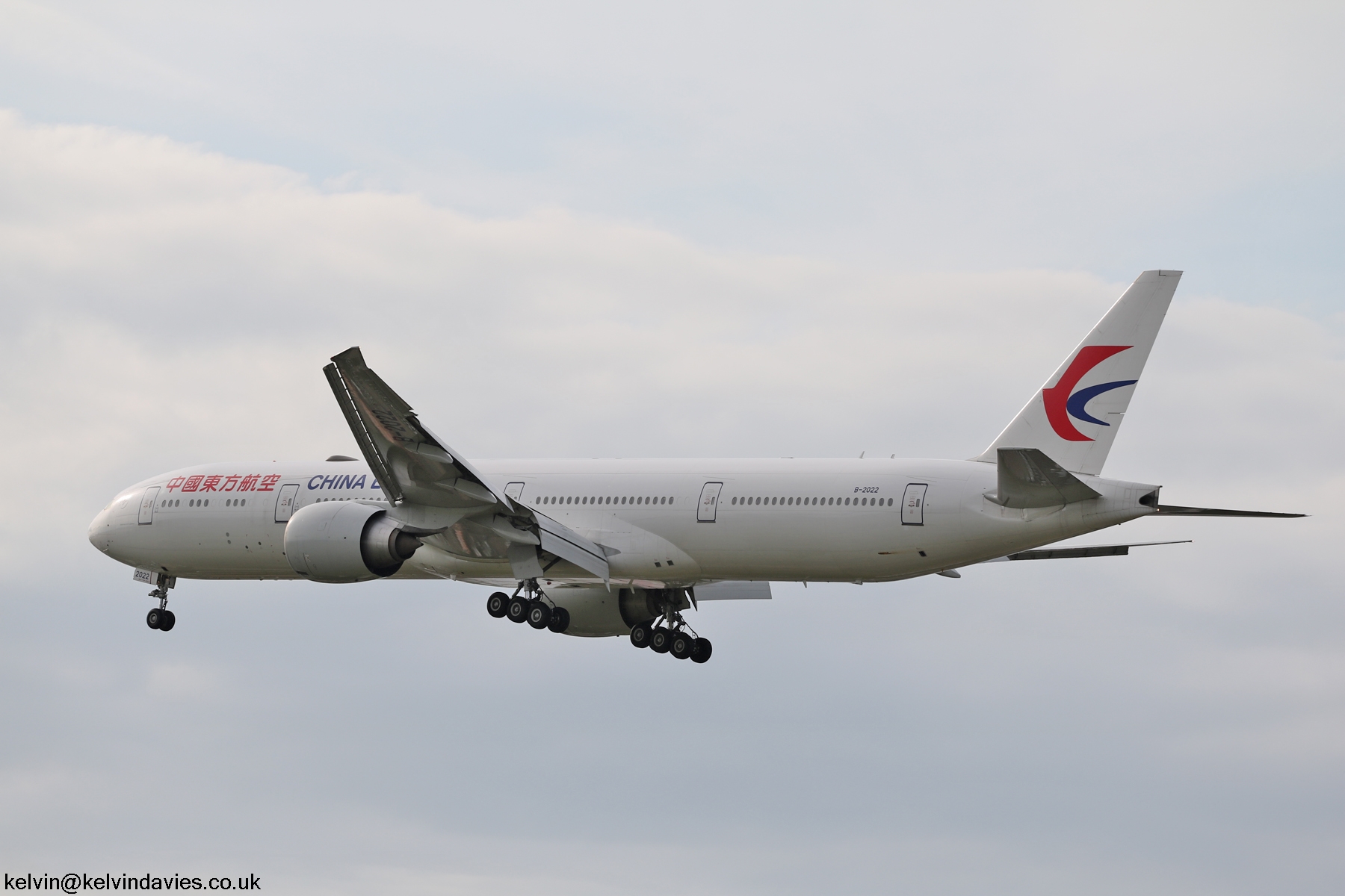 China Eastern 777 B-2022