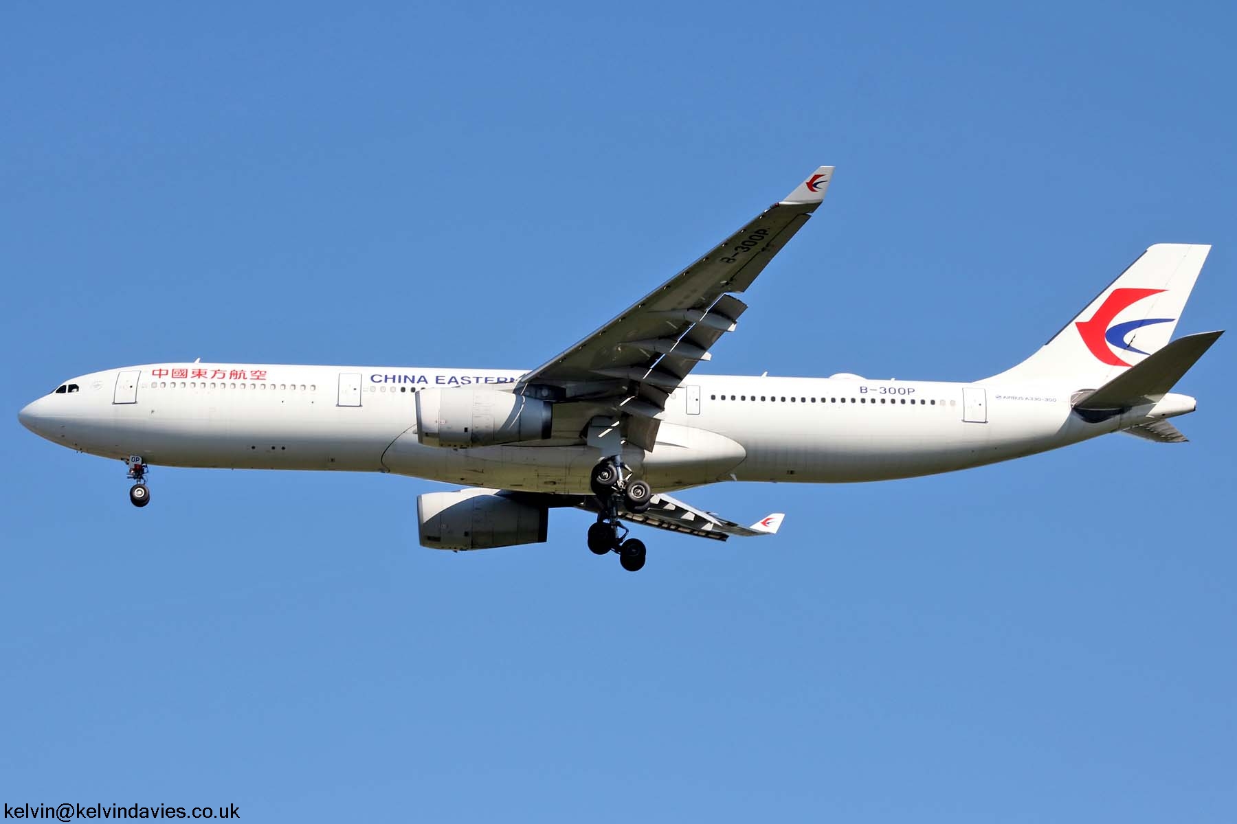 China Eastern Airlines A330 B-300P