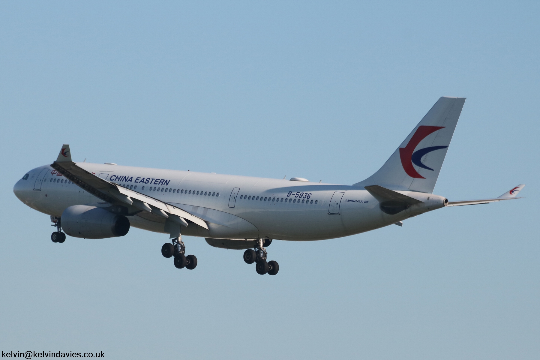 China Eastern A330 B-5936