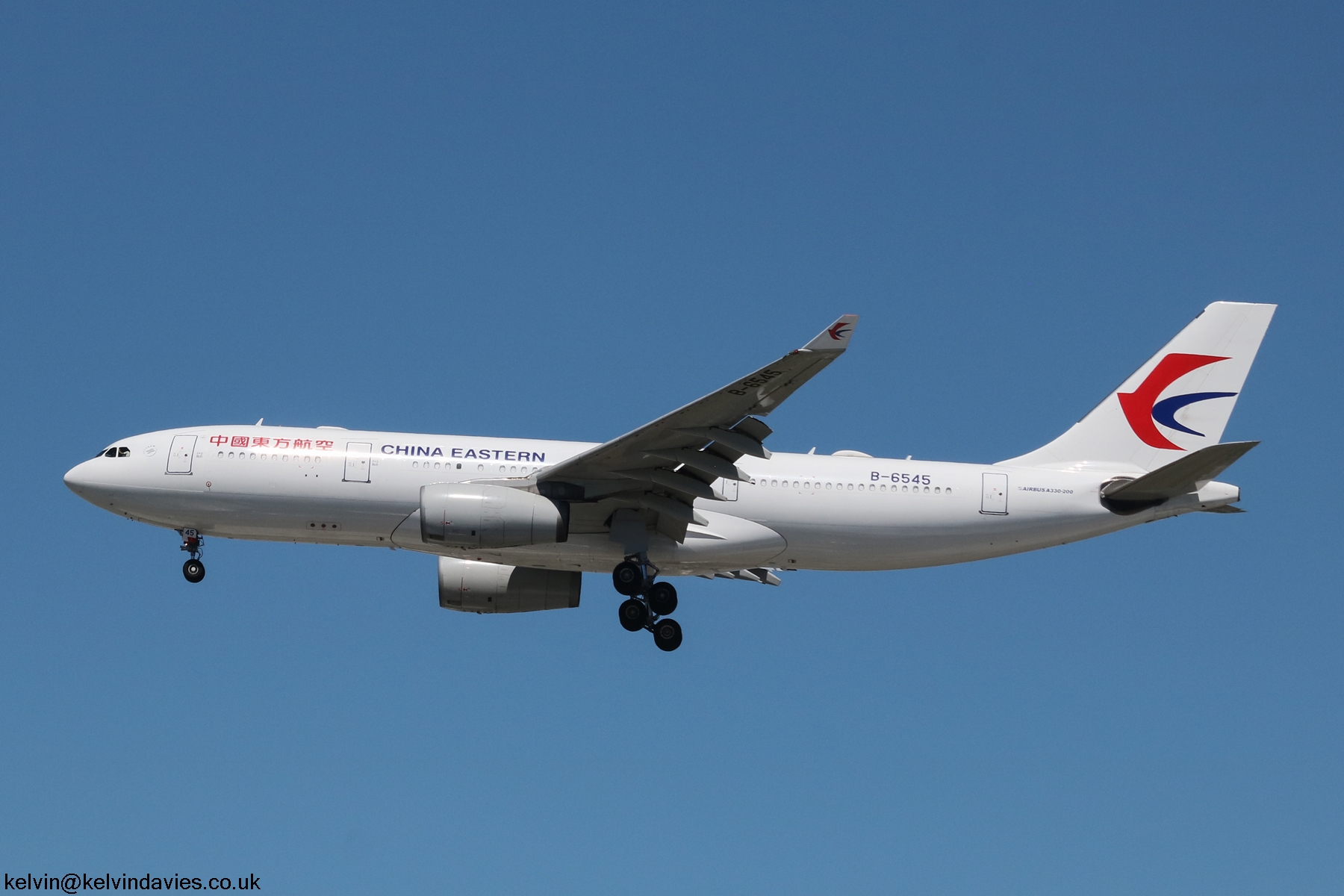 China Eastern Airlines A330 B-6545