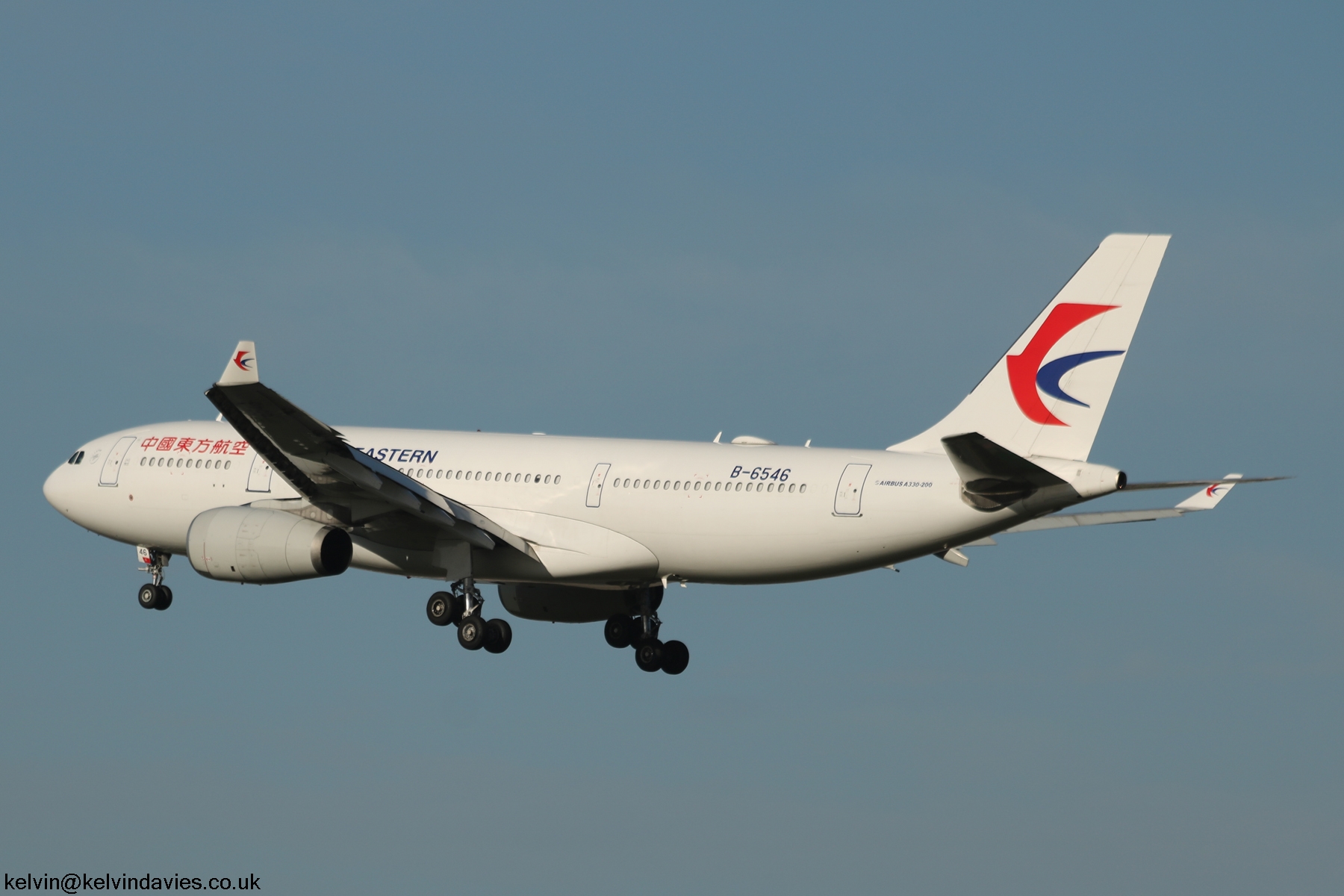 China Eastern Airlines A330 B-6546