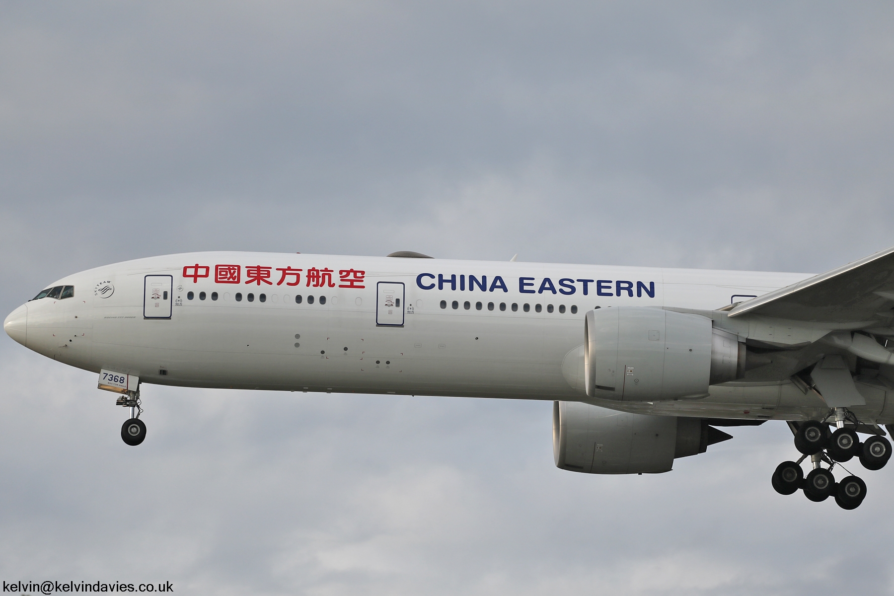China Eastern 777 B-7368