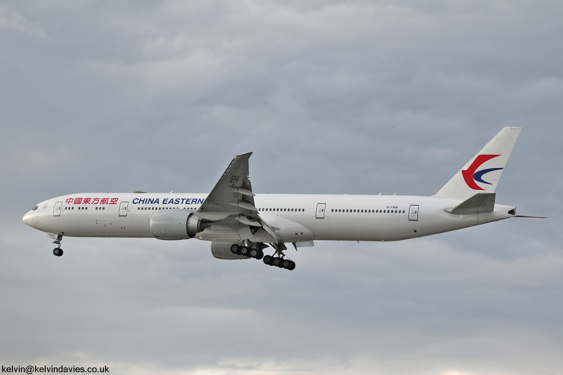 China Eastern 777 B-7368