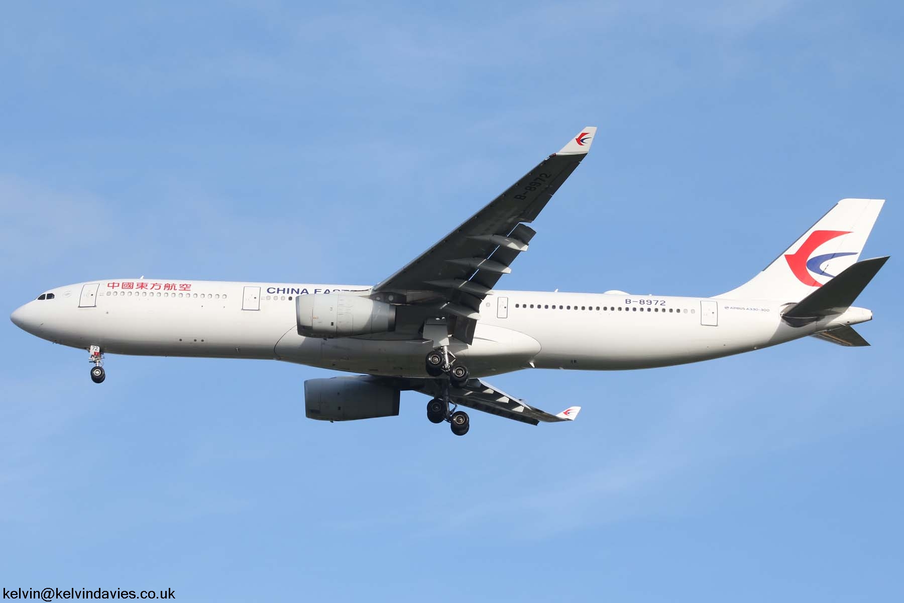 China Eastern A330 B-8972