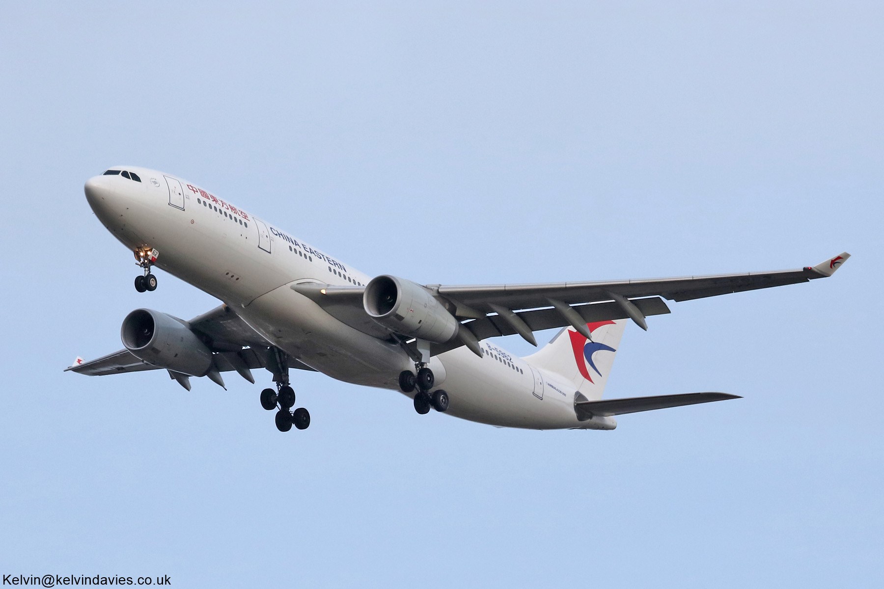 China Eastern A330 B-5962