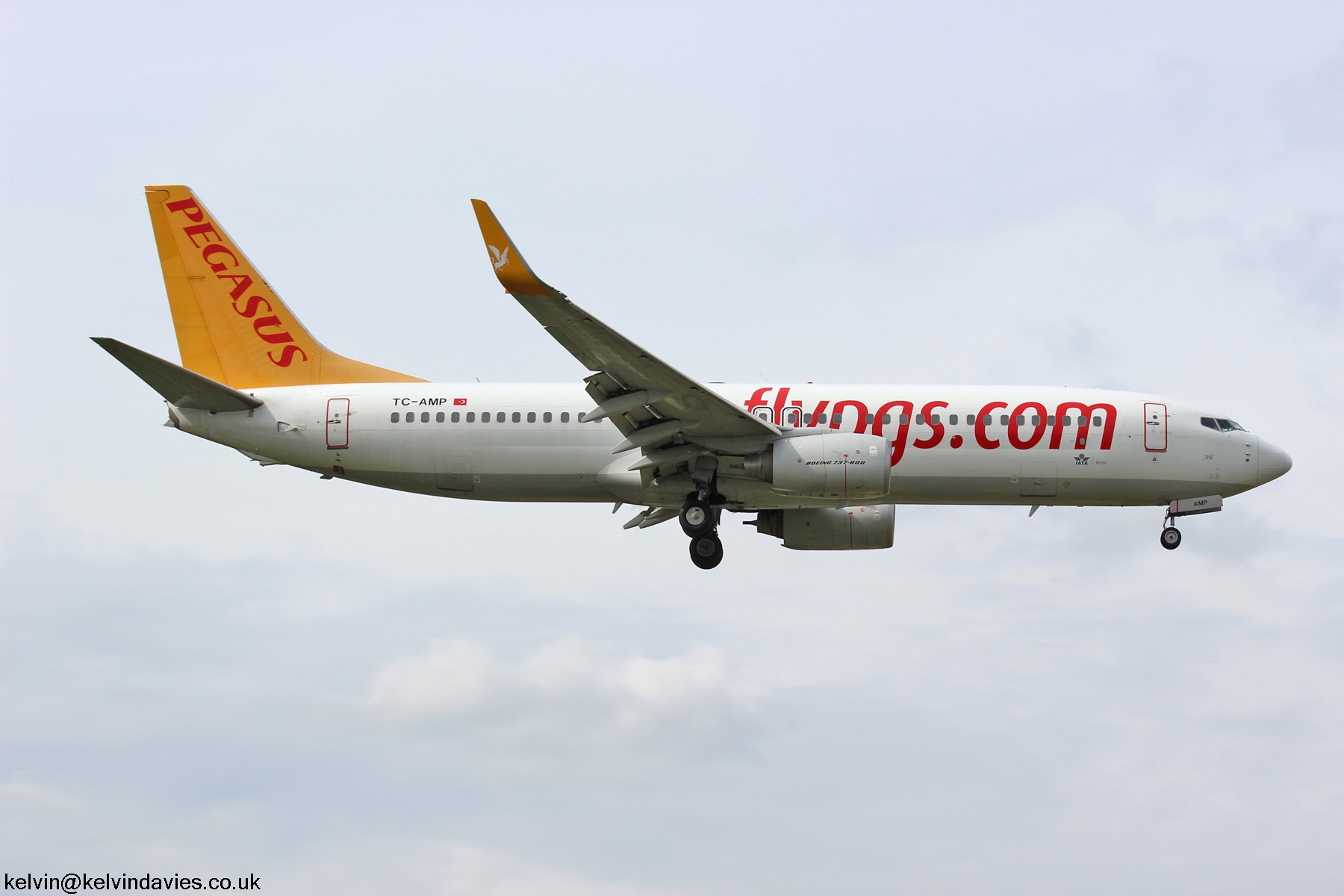 Pegasus Airlines 737NG TC-AMP