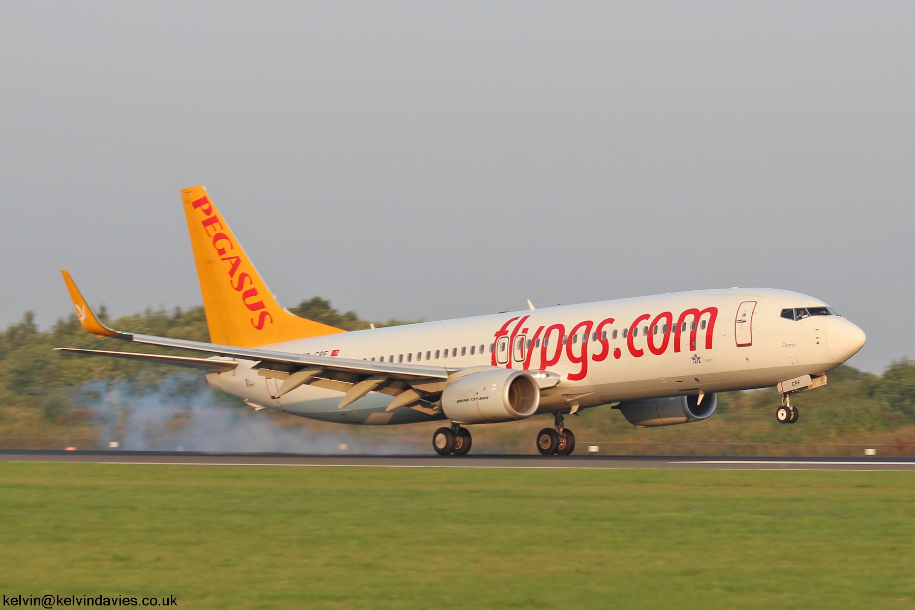 Pegasus Airlines B737 TC-CPF