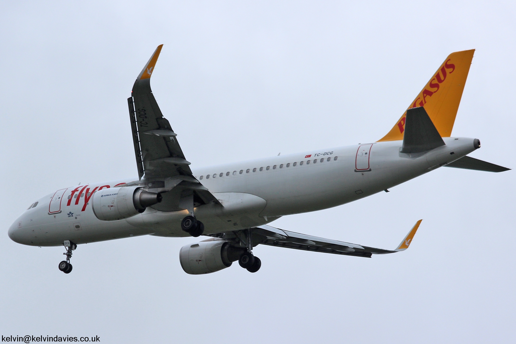 Pegasus Airlines A320 TC-DCG